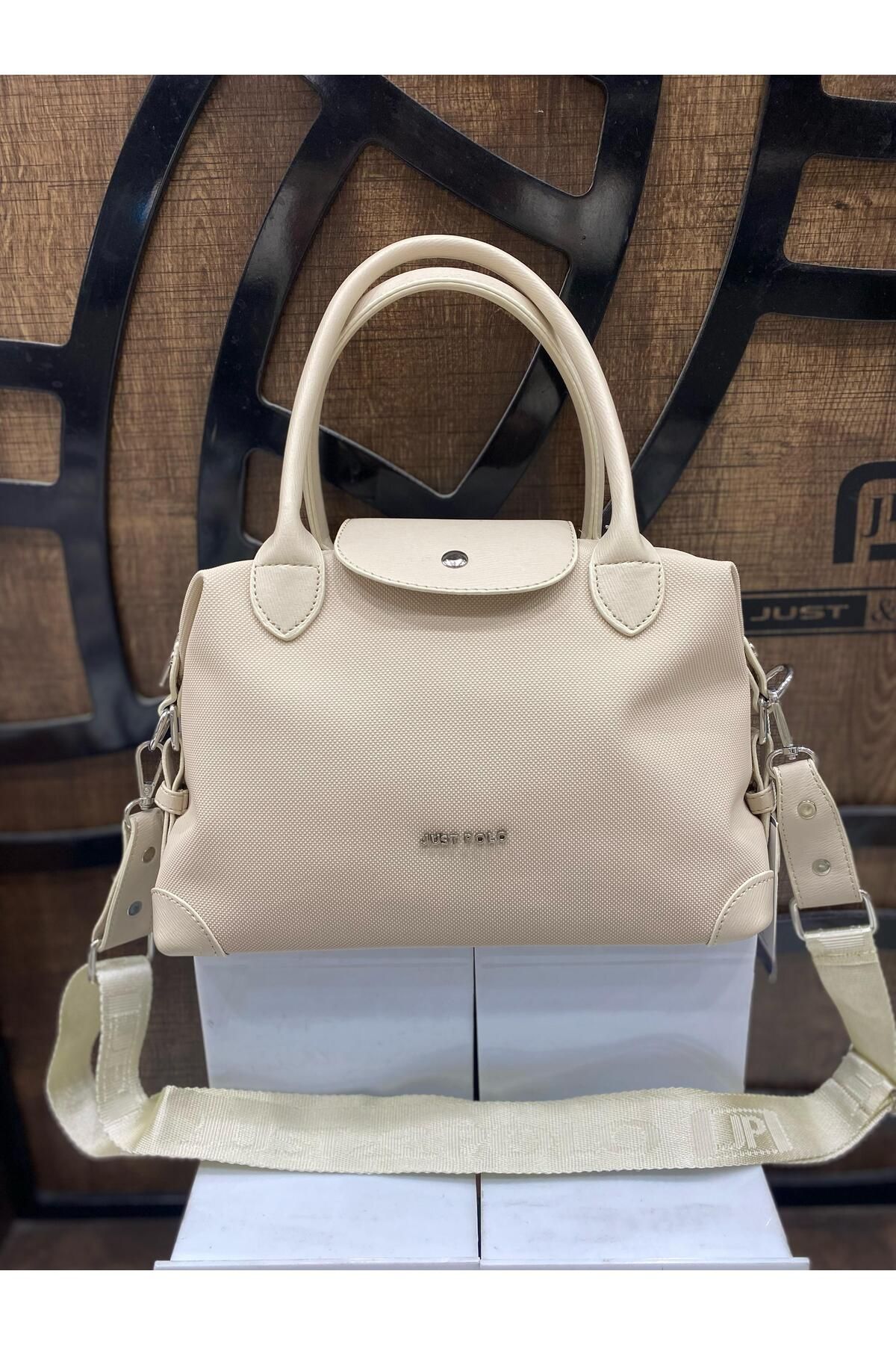 H&D COLLECTİON Yeni Sezon Çok Kullanışlı Silindir Model Astarlı Uzun Askılı El Ve Omuz Çantası 6059