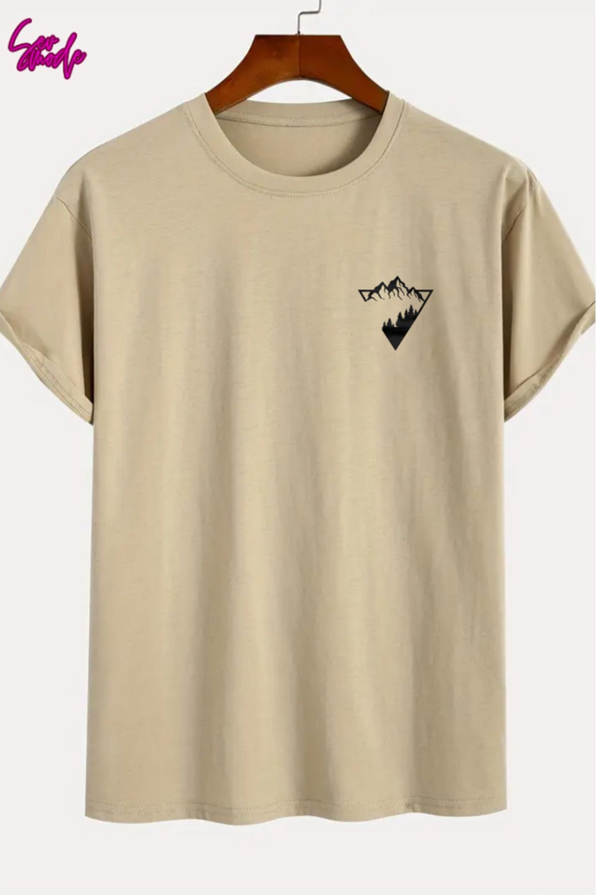 SevMode Unisex Baskılı T-shirt