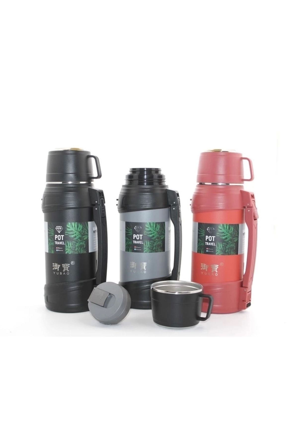 PRATİKOBA Paslanmaz Çelik Çift Katmanlı Termos 1.6 Lt Alk2313