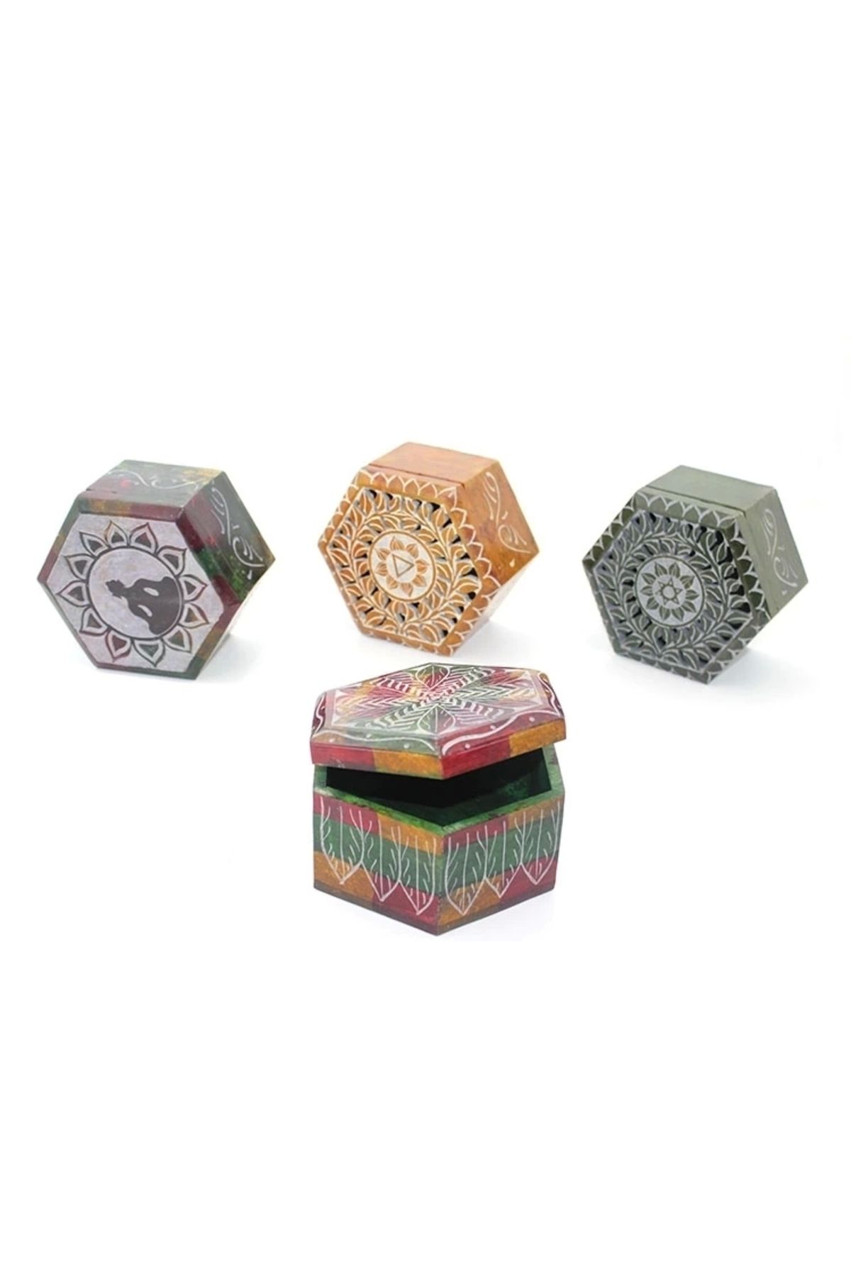 PRATİKOBA Obsidian Taşı Kutu Ksk2239