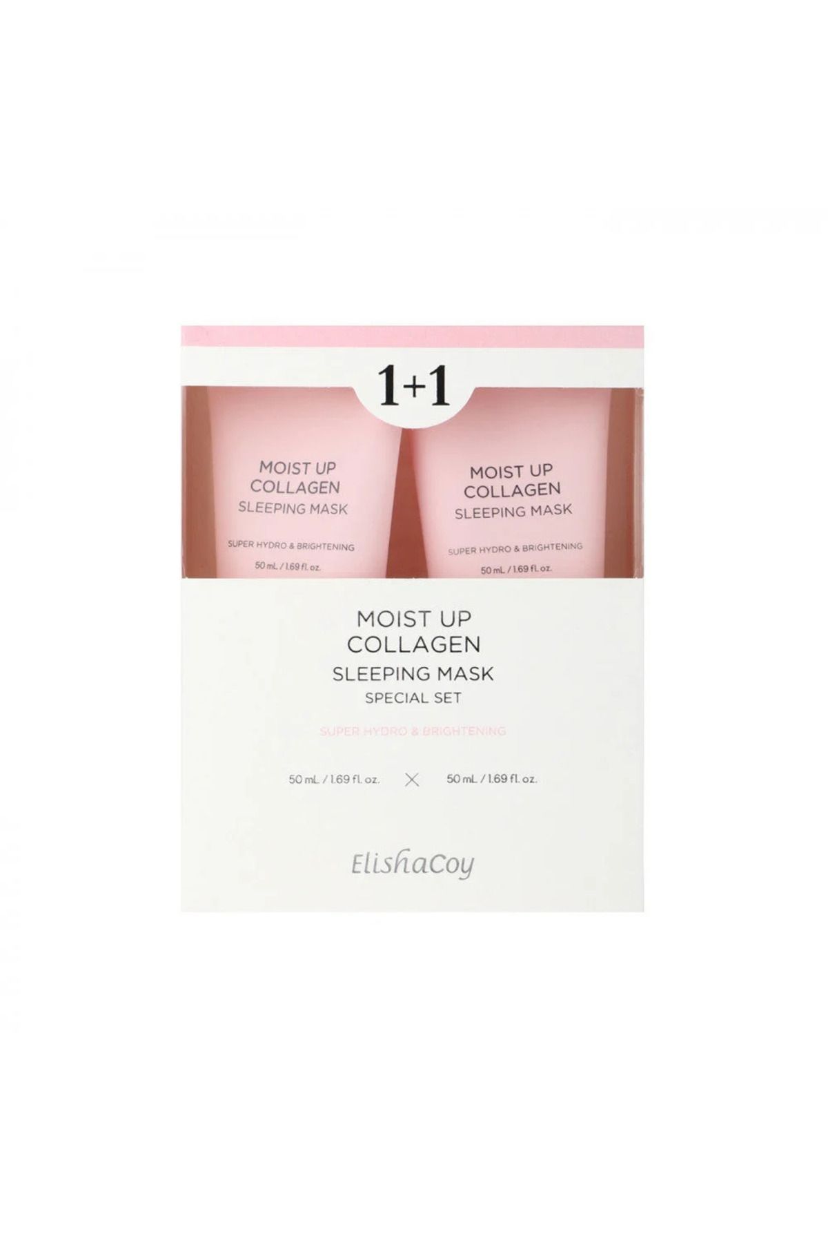 Elishacoy-Moist Up Collagen Sleeping Mask 1+1 - 50ml 1