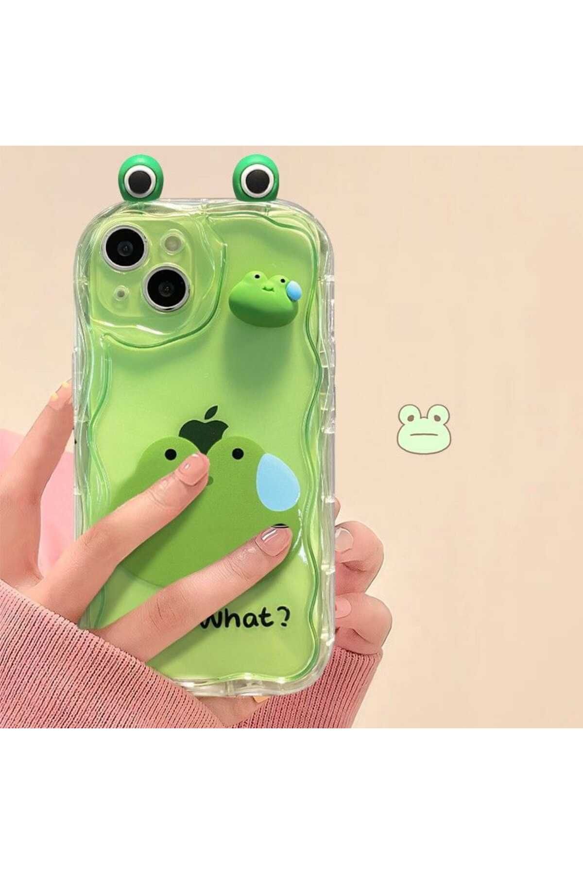 shop Xiaomi Redmi 13 Uyumlu Kurbağa Figürlü Slikon Plastik Kılıf