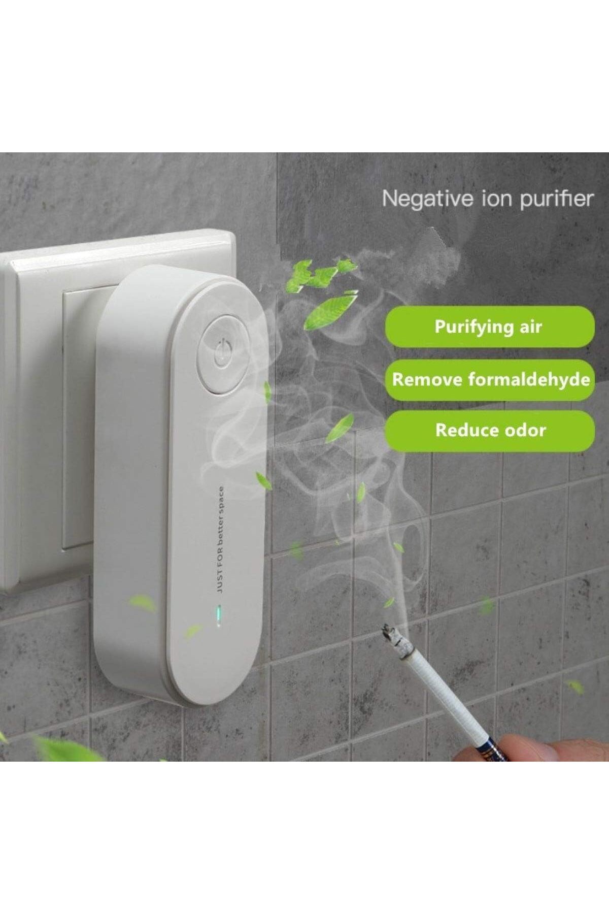 COOYA-Negative Ion Air Purifier,Portable Negative Ion Generator,for Use in Home,Bedroom,Toilets 3