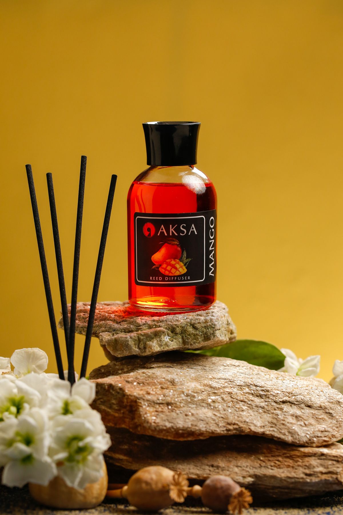 AKSA ESANS Serum Bambu " Mango" Çubuklu Oda Kokusu 100 ml