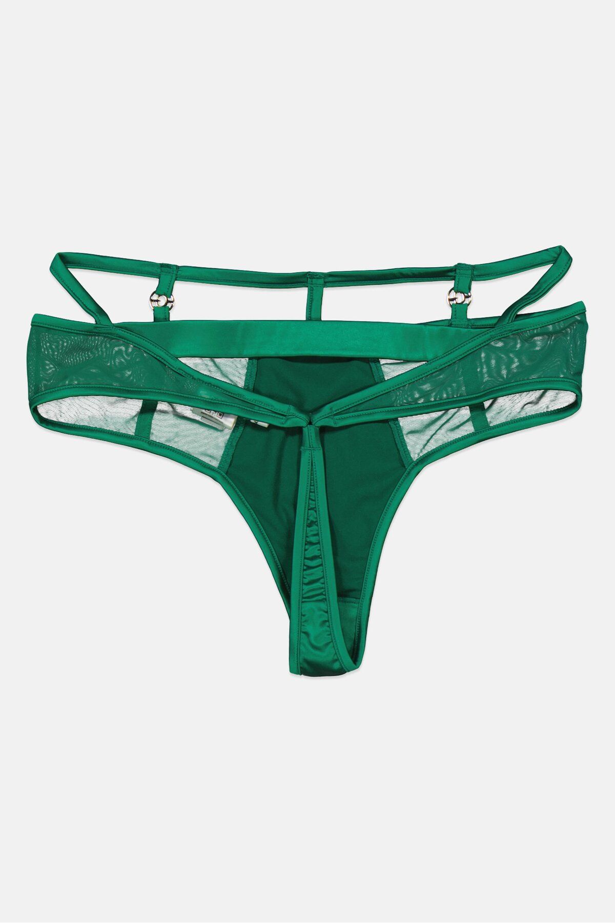 Guess-Women Plain Pull On Panties, Green 2