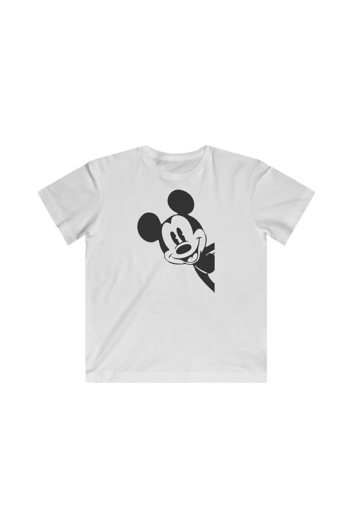 luz&pos Çocuk Unisex Baskılı T-Shirt - Beyaz