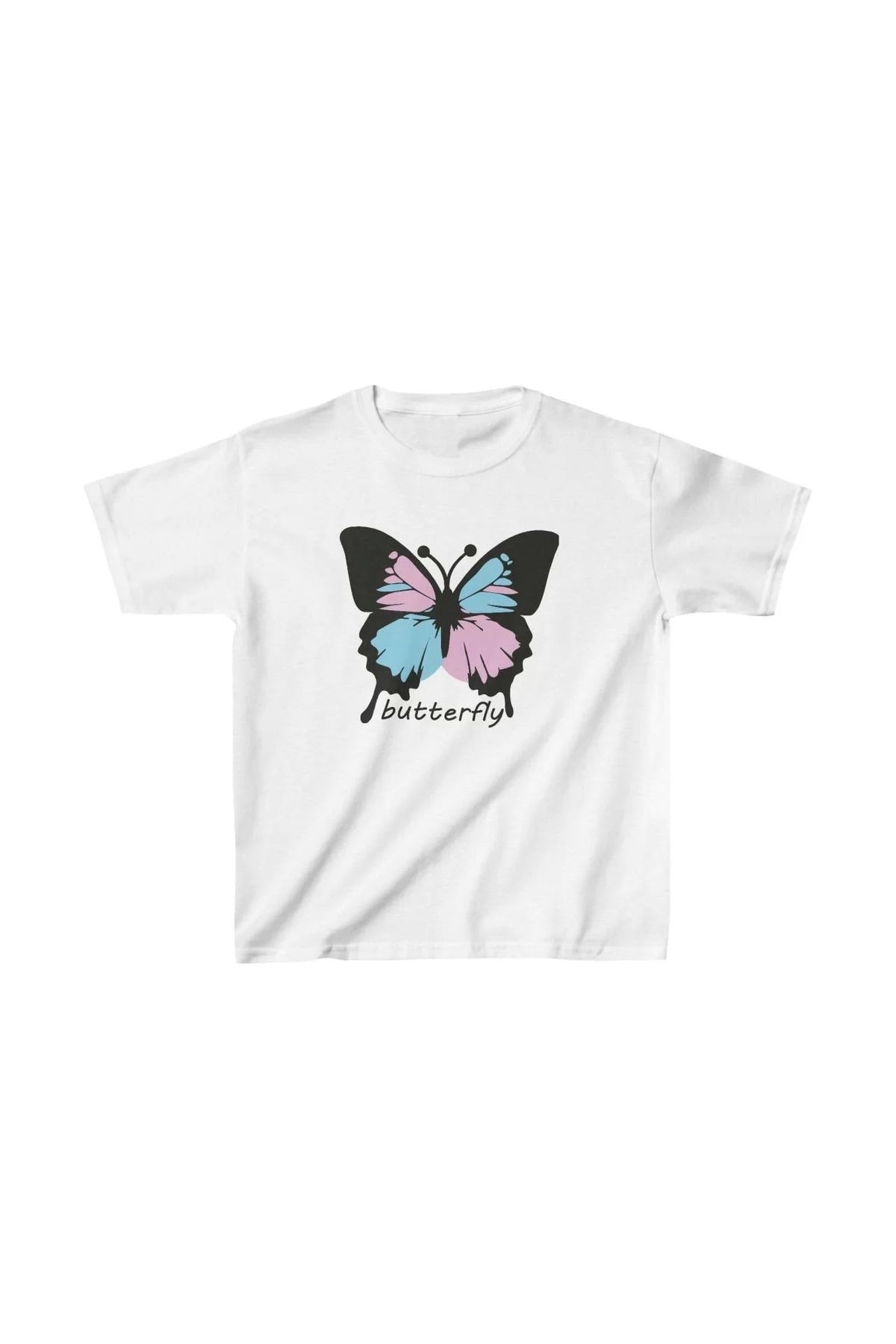 luz&pos Çocuk Unisex Baskılı T-Shirt - Beyaz