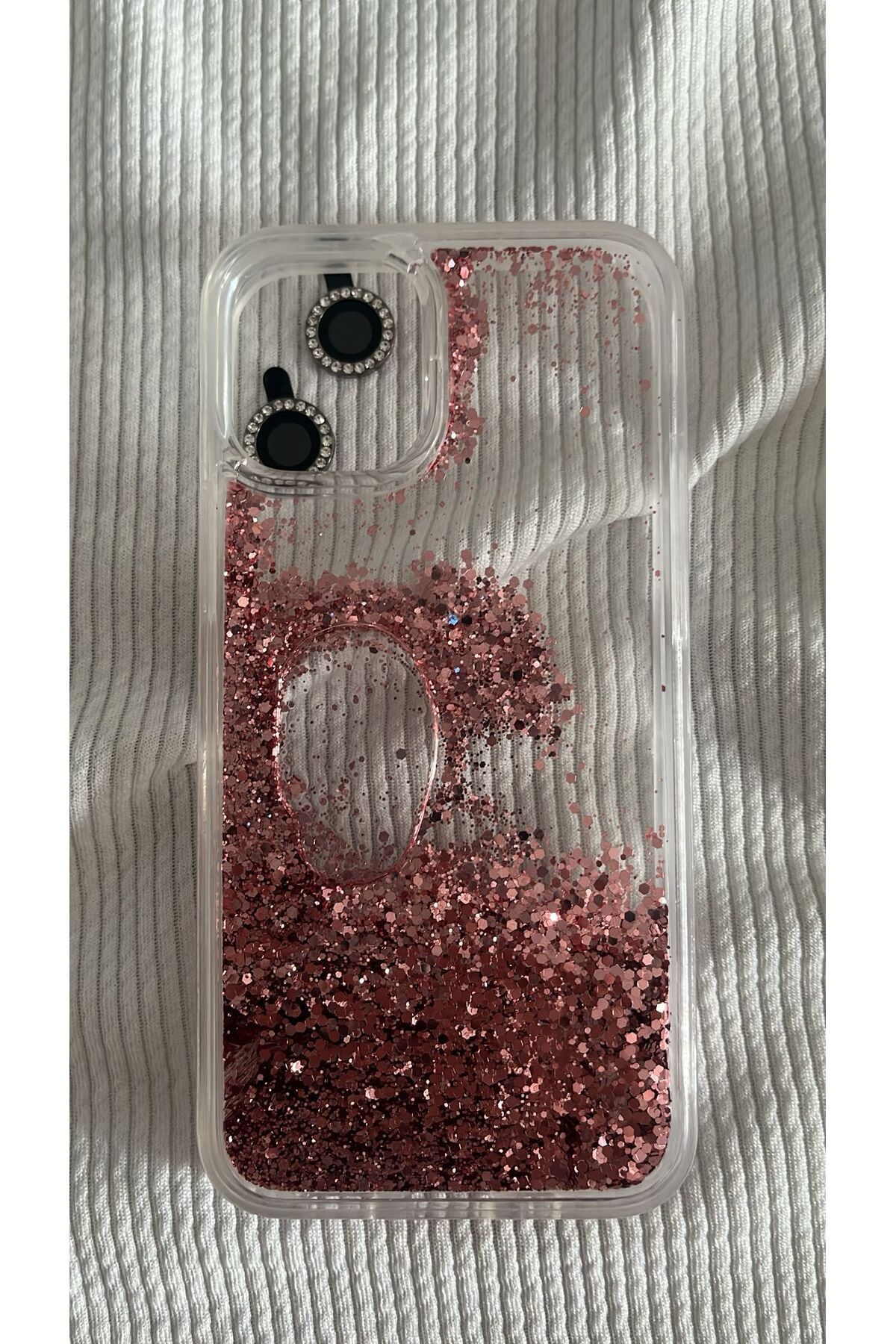 HÜMAA TEKNO IPHONE 12 MİNİ SULU SİMLİ LENS HEDİYELİ KILIF