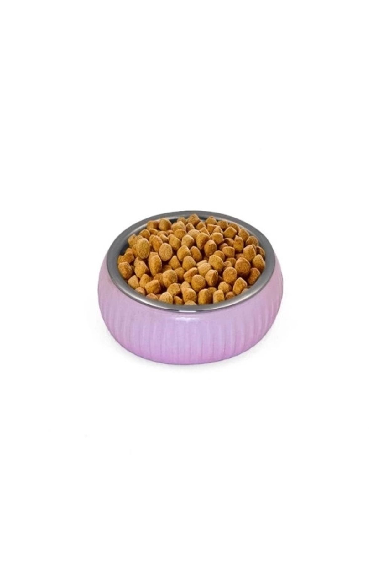 PRATİKOBA Mikopet Organik Seramik Mama Kabı Pembe