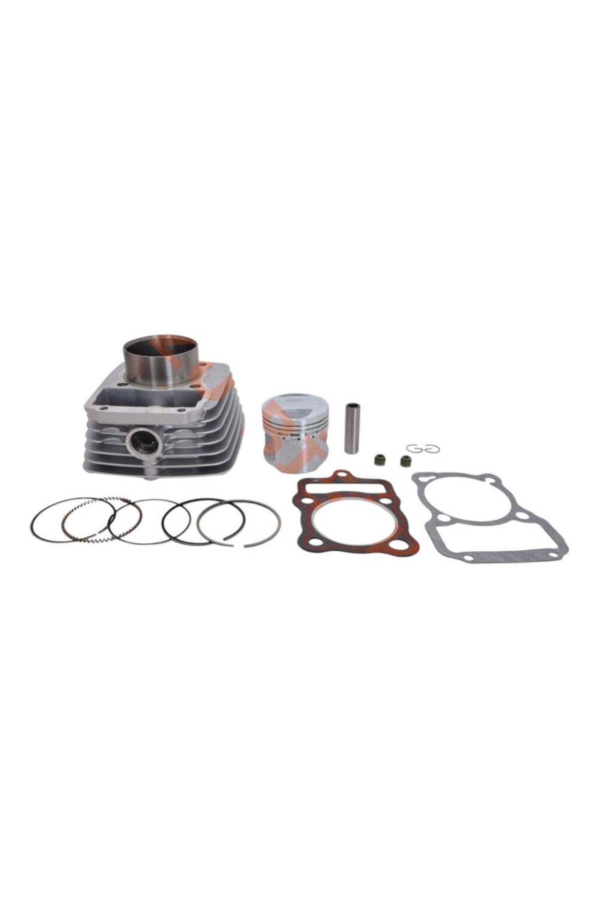 monero CG 125cc Silindir Komple (NY Piston) 15 Perno (56,5 mm) (YÜK:69 mm) - Swan