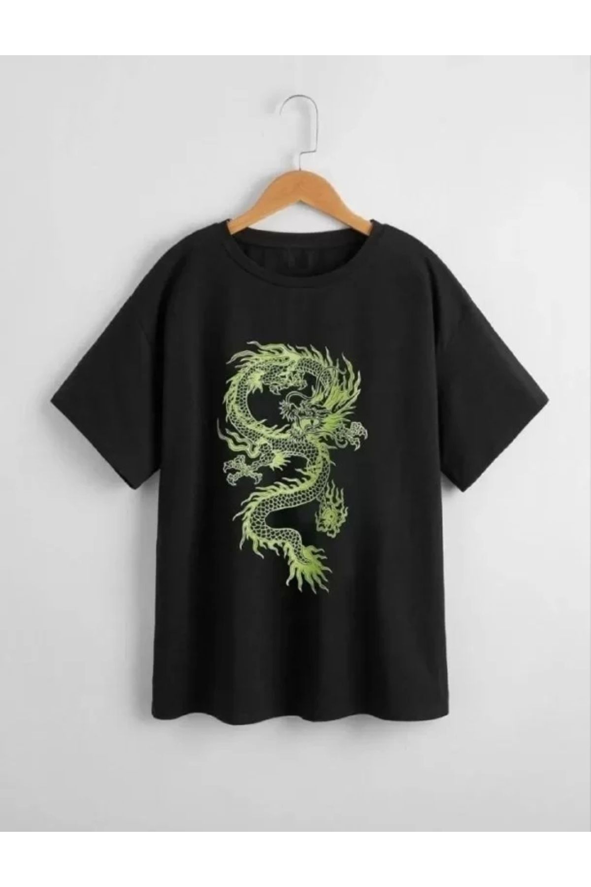 luz&pos Çocuk Unisex Baskılı T-Shirt - Siyah