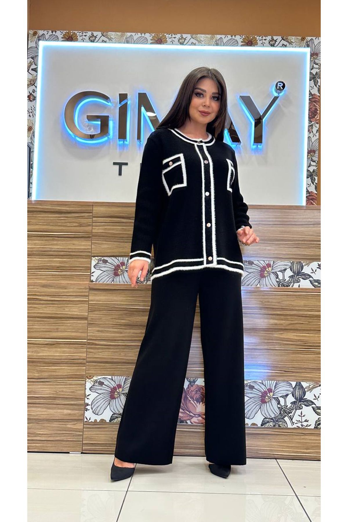 GİMAY TRİKO CEP DETAYLI BİSİKLET YAKA 2`Lİ TAKIM