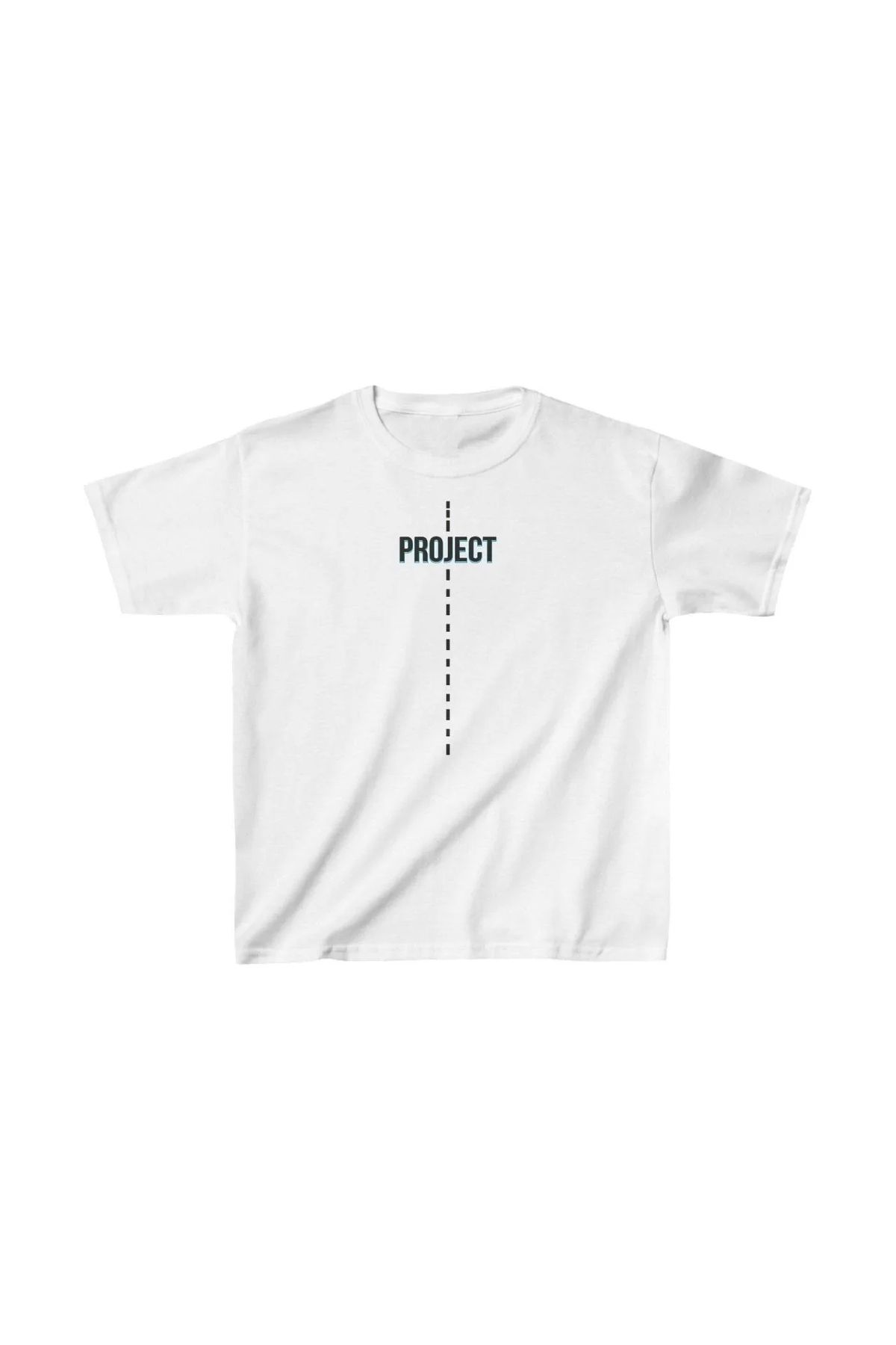 luz&pos Çocuk Unisex Baskılı T-Shirt - Beyaz