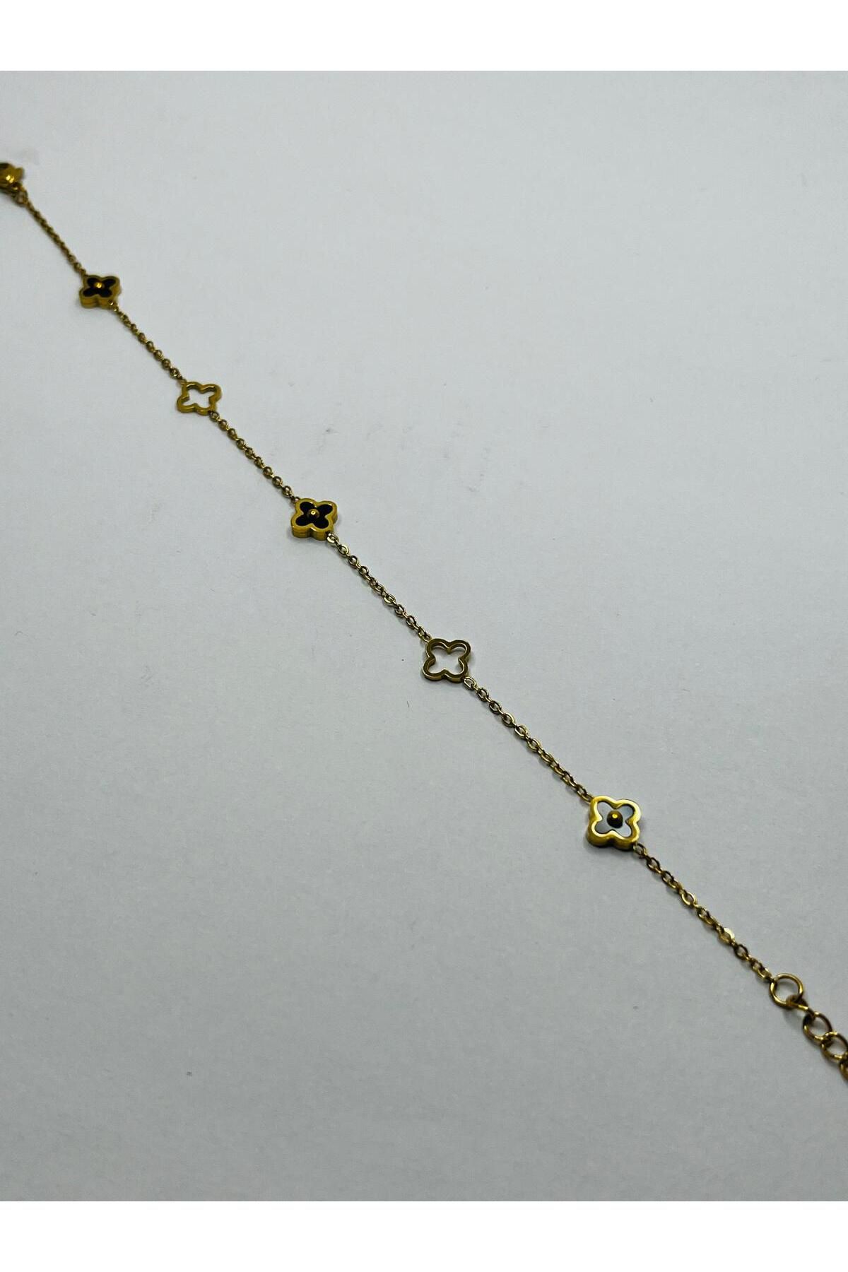 ASİN ACCESSORİES Van Cleef Halhal - Çelik Halhal