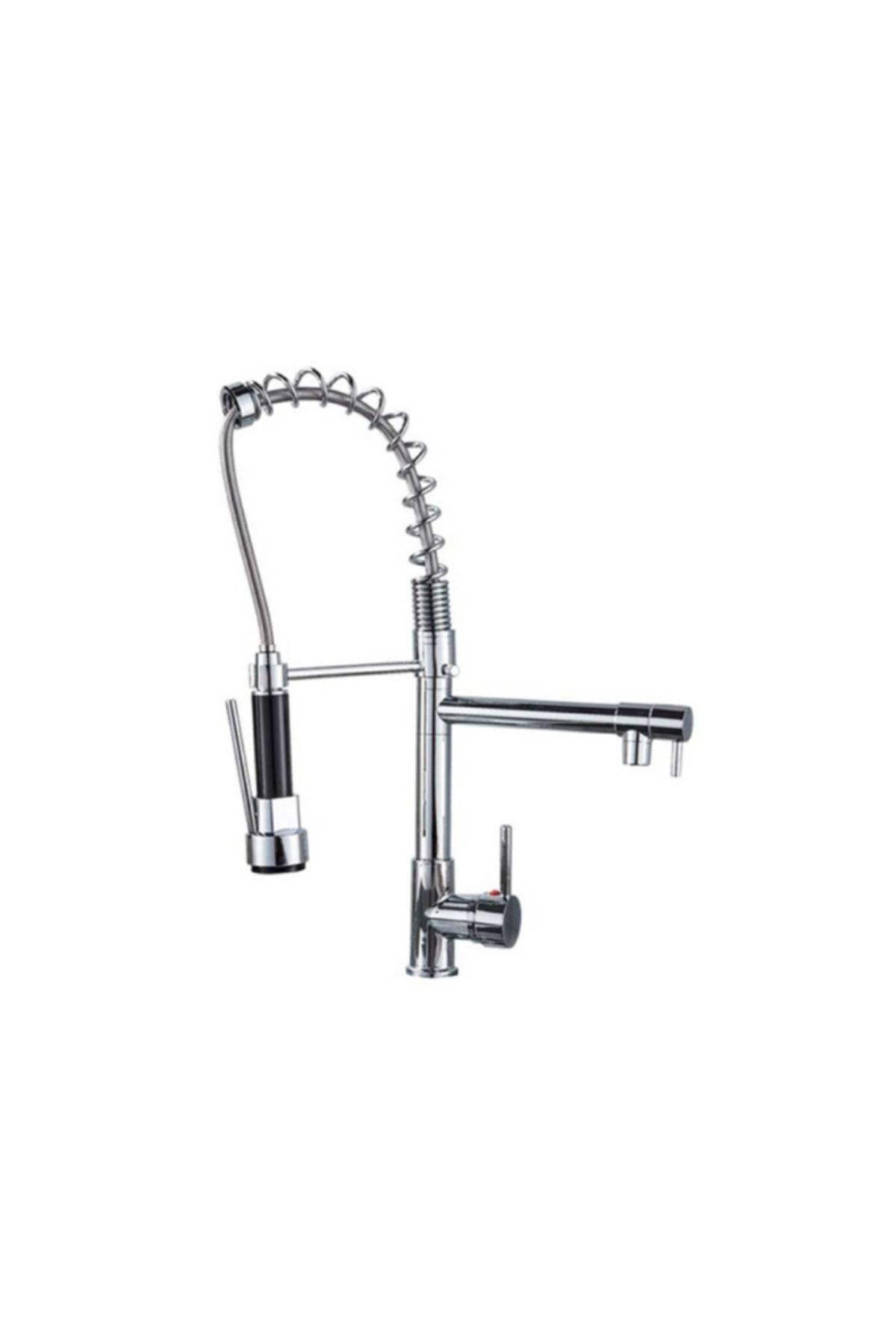 Blackswan Design Baterie Chiuveta Bucatarie, Blackswan, Tip M133 Cu Led Si 2 Moduri, Crom, 47 Cm - One Size
