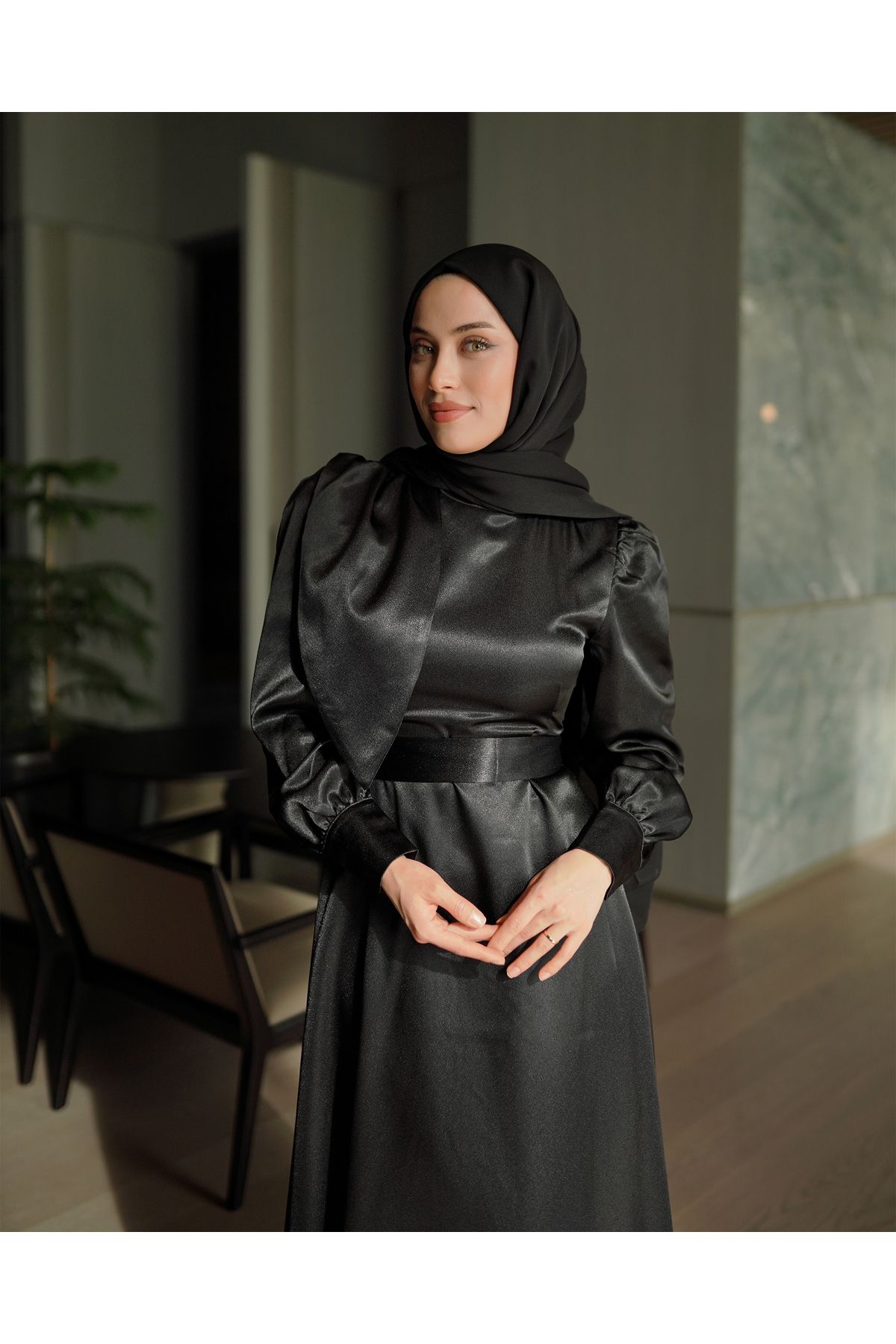 RUHANA NİDA Tesettür Abiye, Nişan Elbisesi, Mezuniyet Elbisesi, Tesettür Elbise, Abiye, Özel Gün Elbisesi