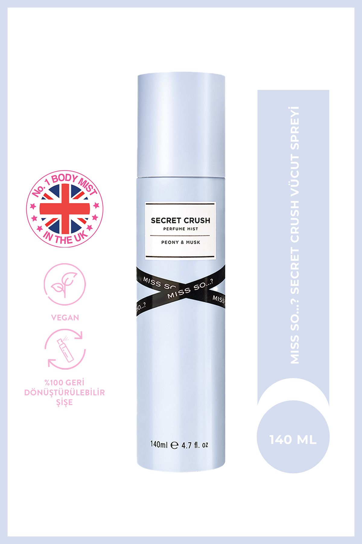 Miss So…? Secret Crush - Vücut Spreyi 140ml Wlzor