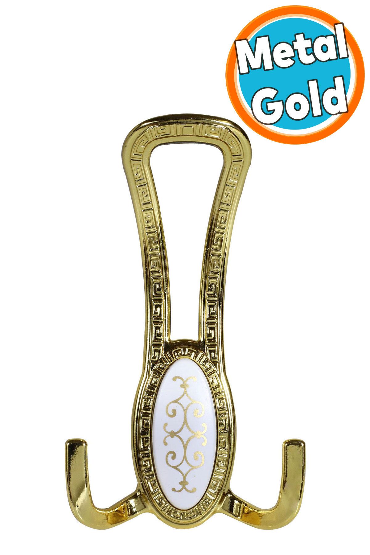NZB Metal Portmanto Vestiyer Duvar Dolap Elbise Mobilya Kapı Askısı Askılığı Askılık Gold Altın