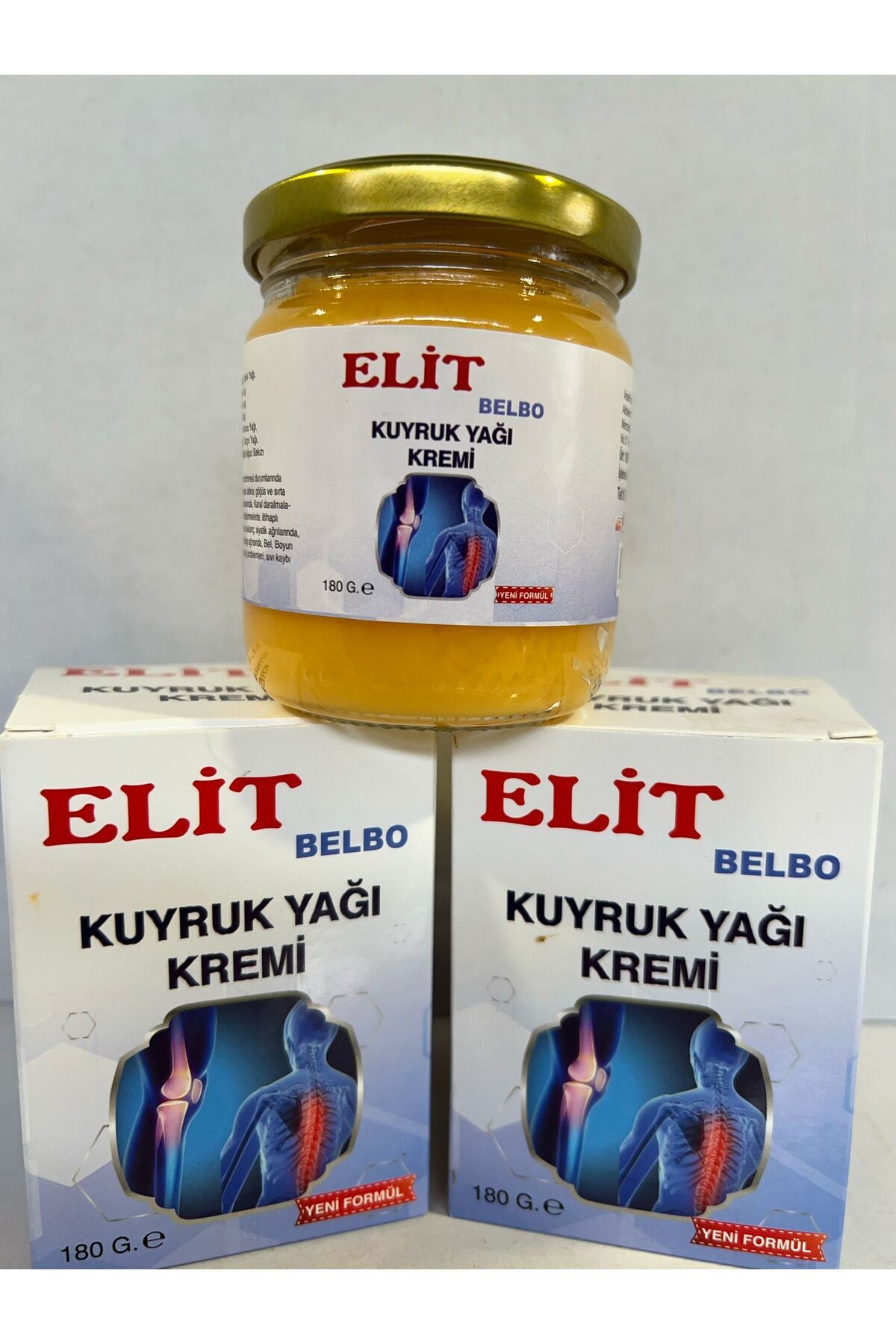 çilek dogal ürünleri Kuyruk Yağı Kremi 180 ML Çilek Doğal Ürünleri