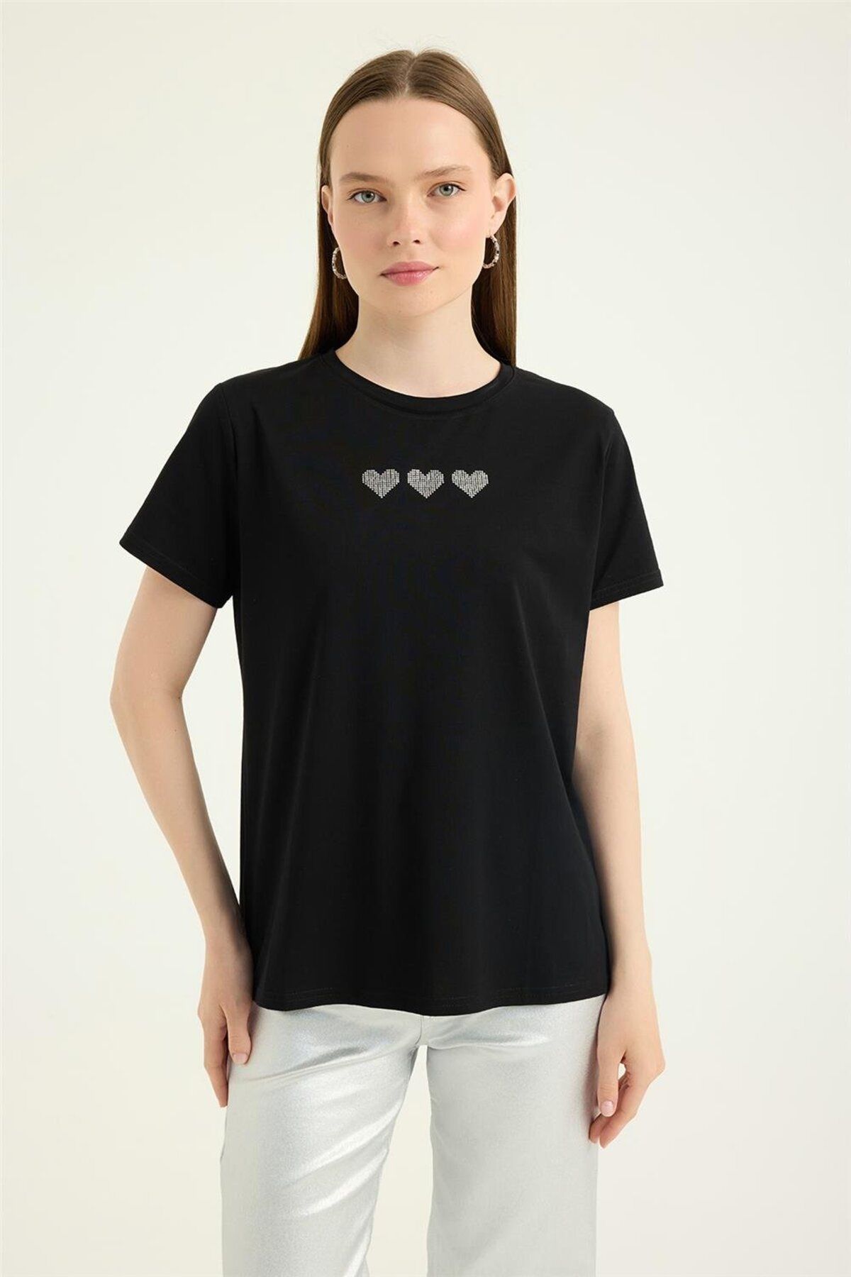 HomeStore Kalpli Yuvarlak Tshirt