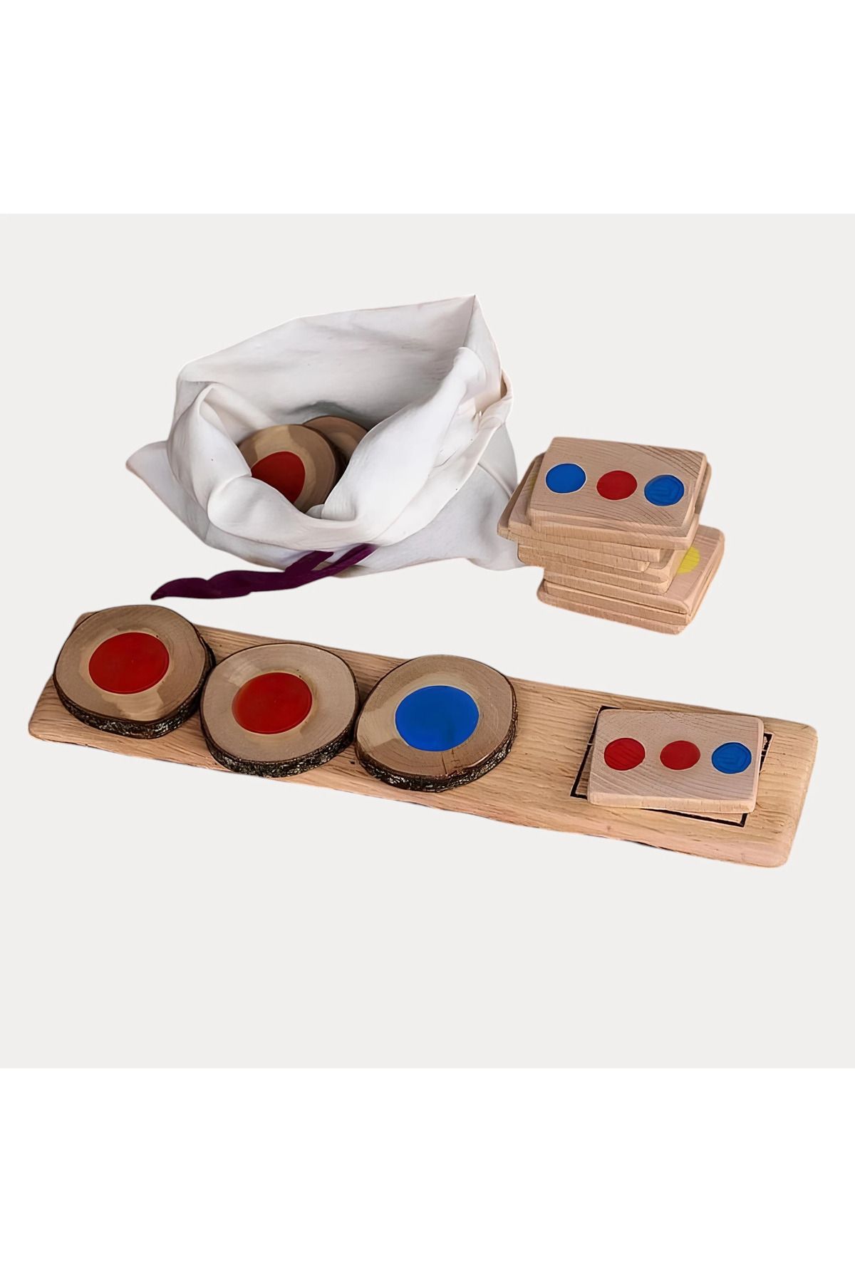 STEMXR Montessori Renklerle Kodlama Hafıza Oyunu