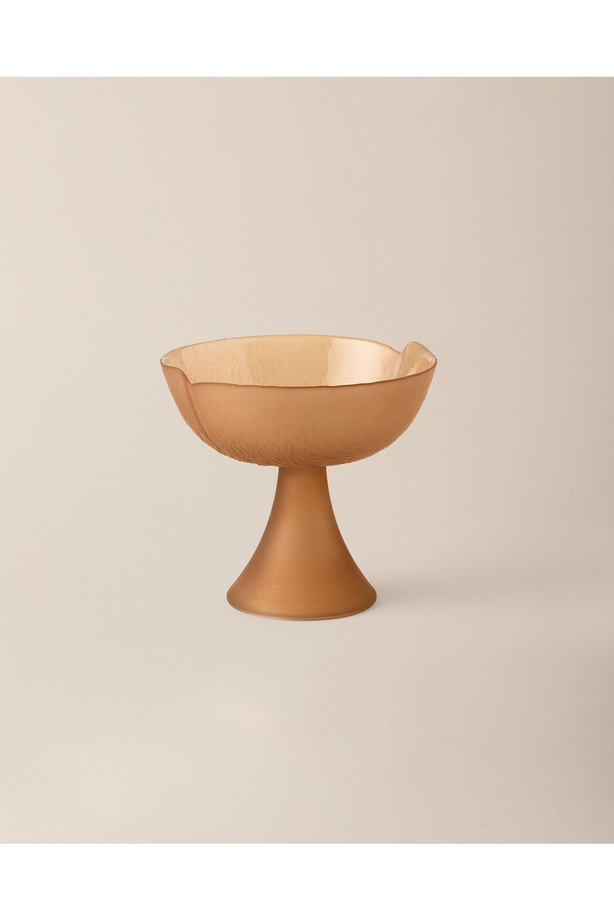 Madame Coco Pivert Ayaklı Kase - Somon - 18 cm