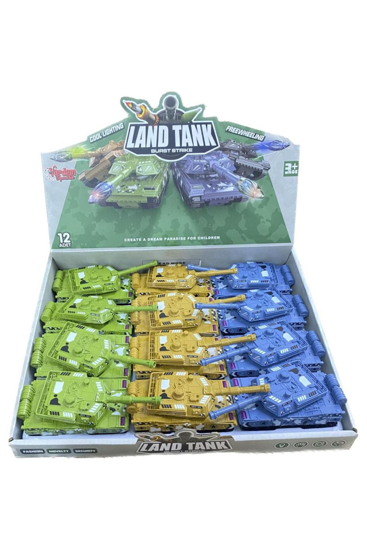 VARDEM OYUNCAK Vardem Sürtmeli Tank