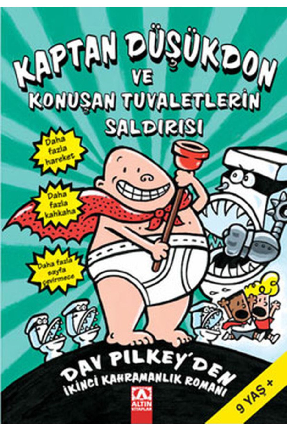 Destek Yayınları Kaptan Düşükdon ve Konuşan Tuvaletlerin Saldırısı 2