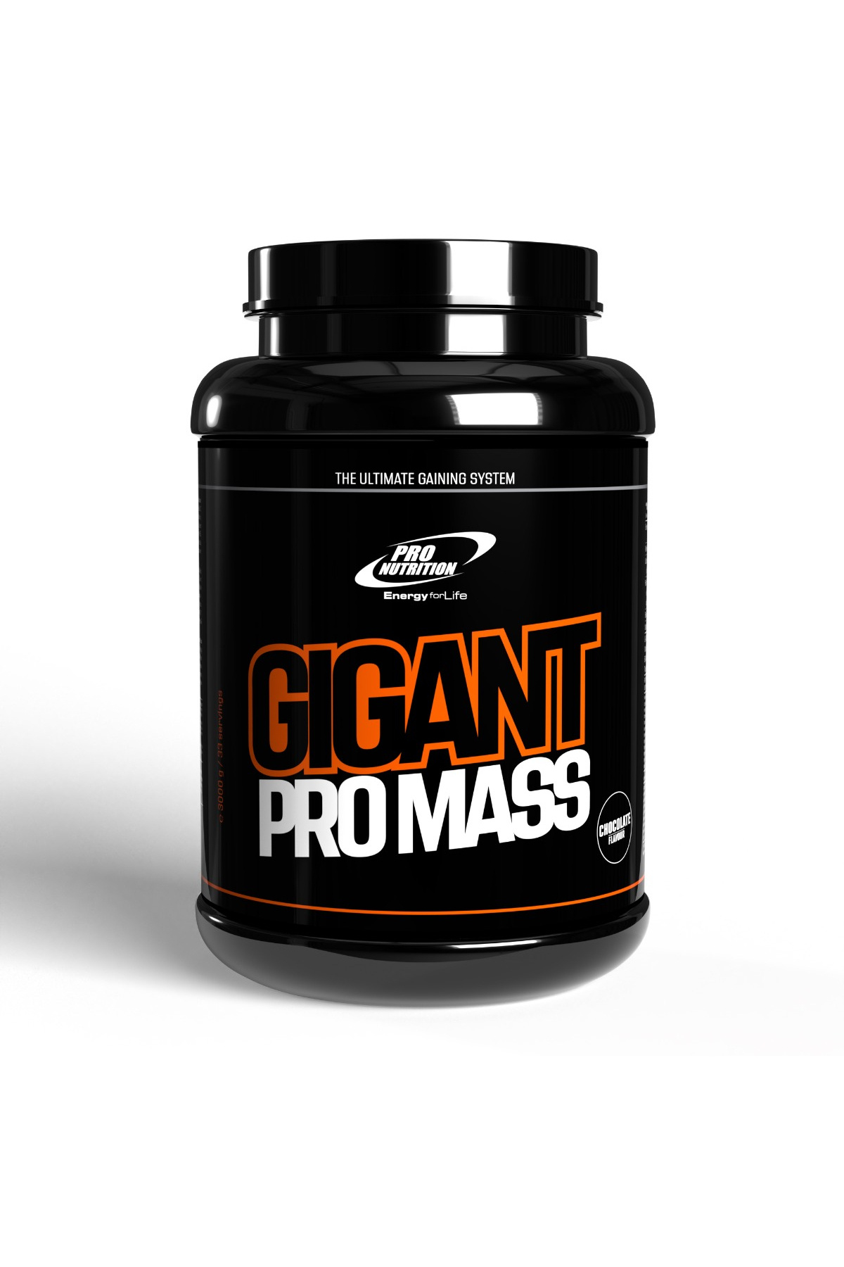 Pro Nutrition Gainer Pentru Creșterea Masei Musculare, Gigant Pro Mass Chocolate 3000g - One Size
