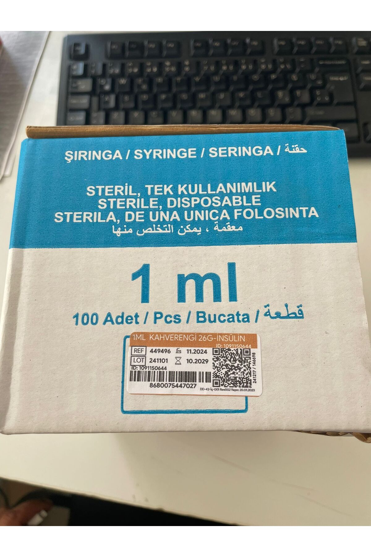 Beybi STERİL TEK KULLANIMLIK İĞNE