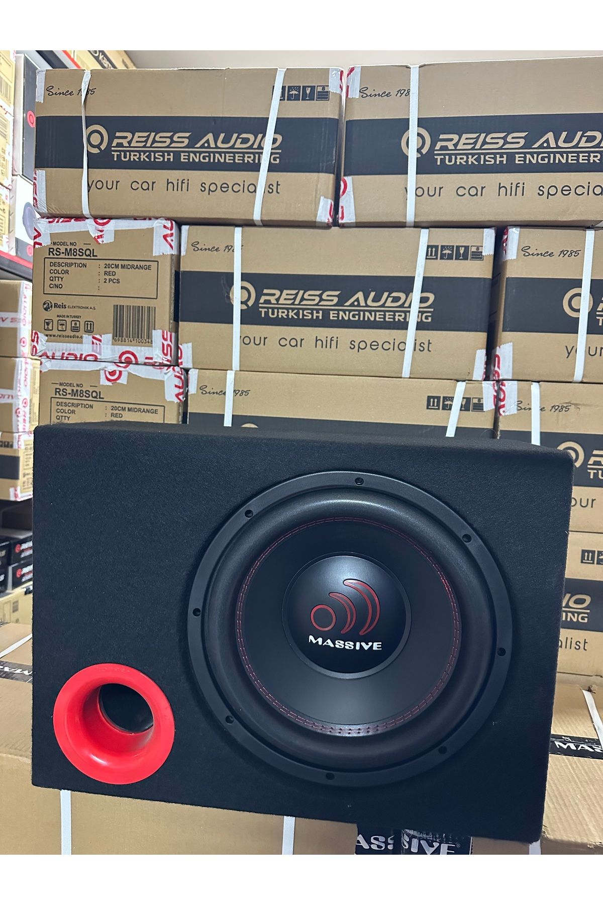 Massive 30 CM KABİNLİ BASS MASSİVE NEO12 14OOW 500RMS
