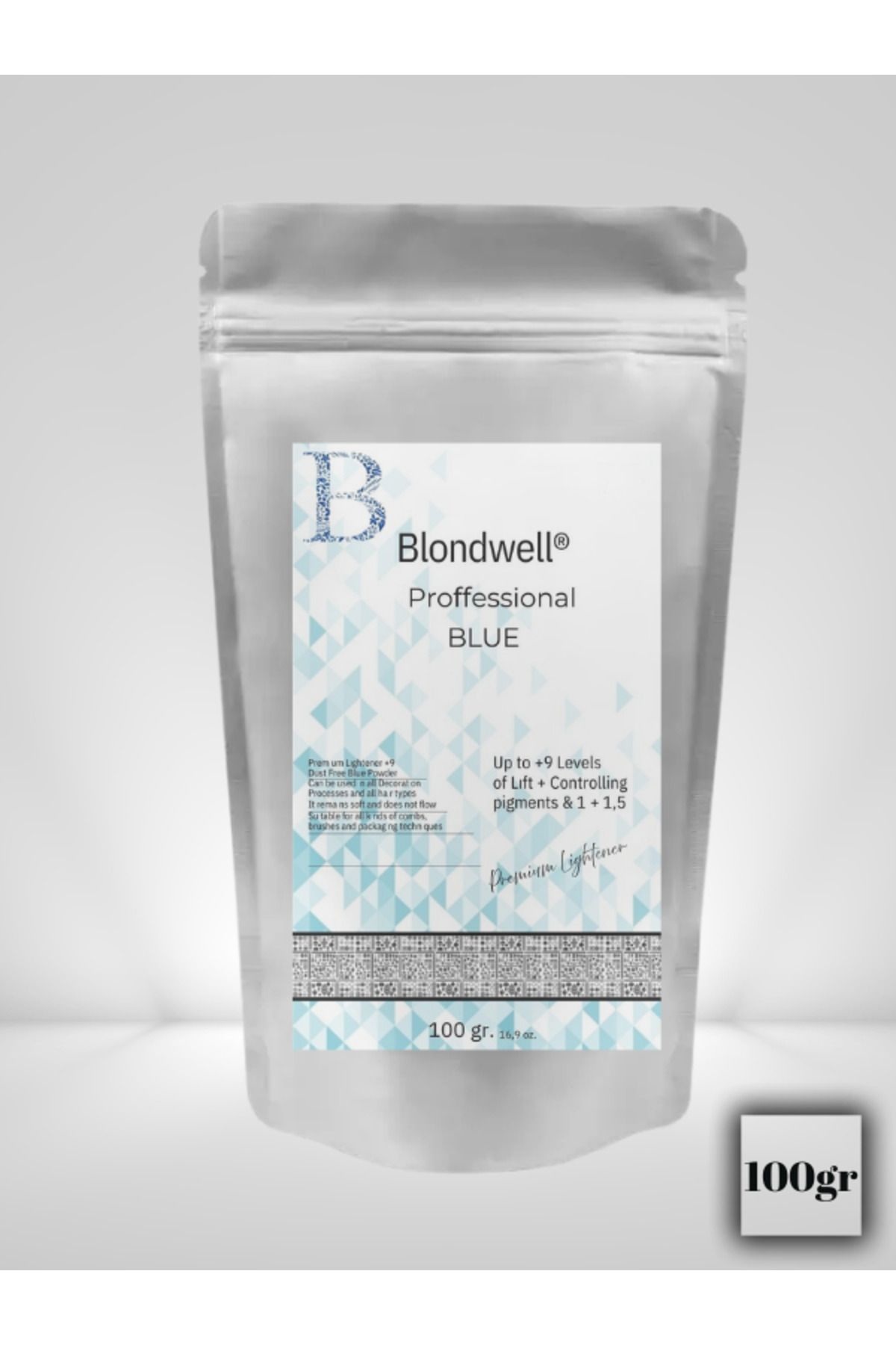 BLONDWELL Yoğun +9 Mavi Saç Toz Açıcı (KüçükPaket) 100gr