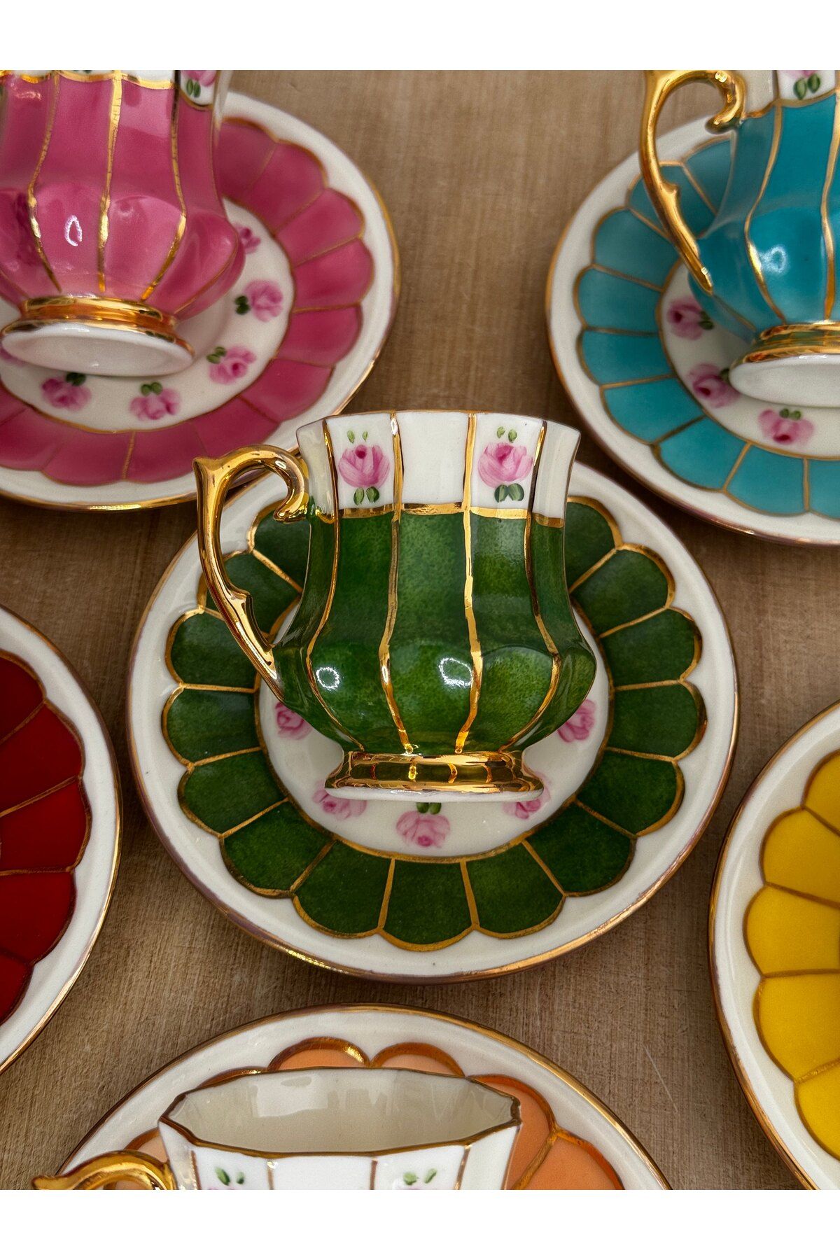 Konca Crafts Porselen Kahve Fincanı