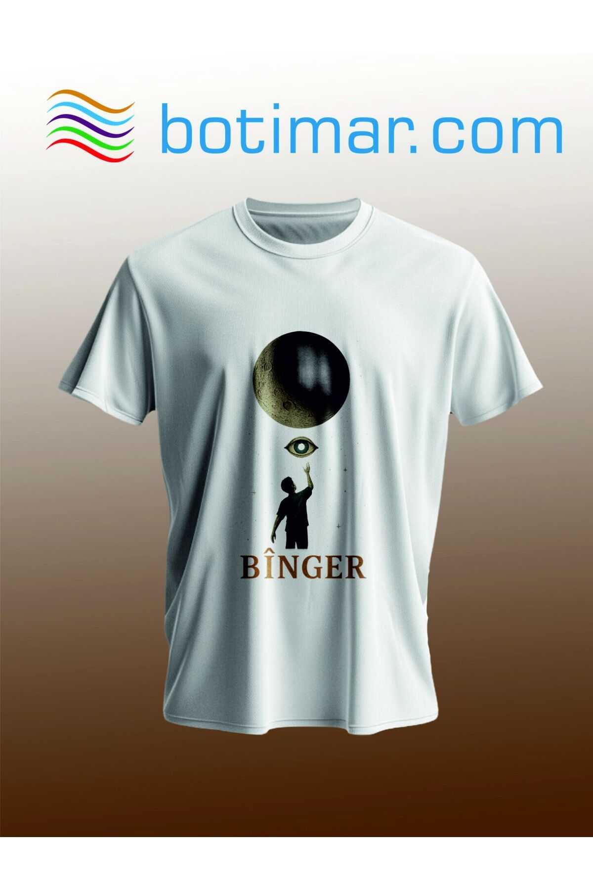 botimar BİNGER BASKILI KÜRTÇE T-SHIRT-l