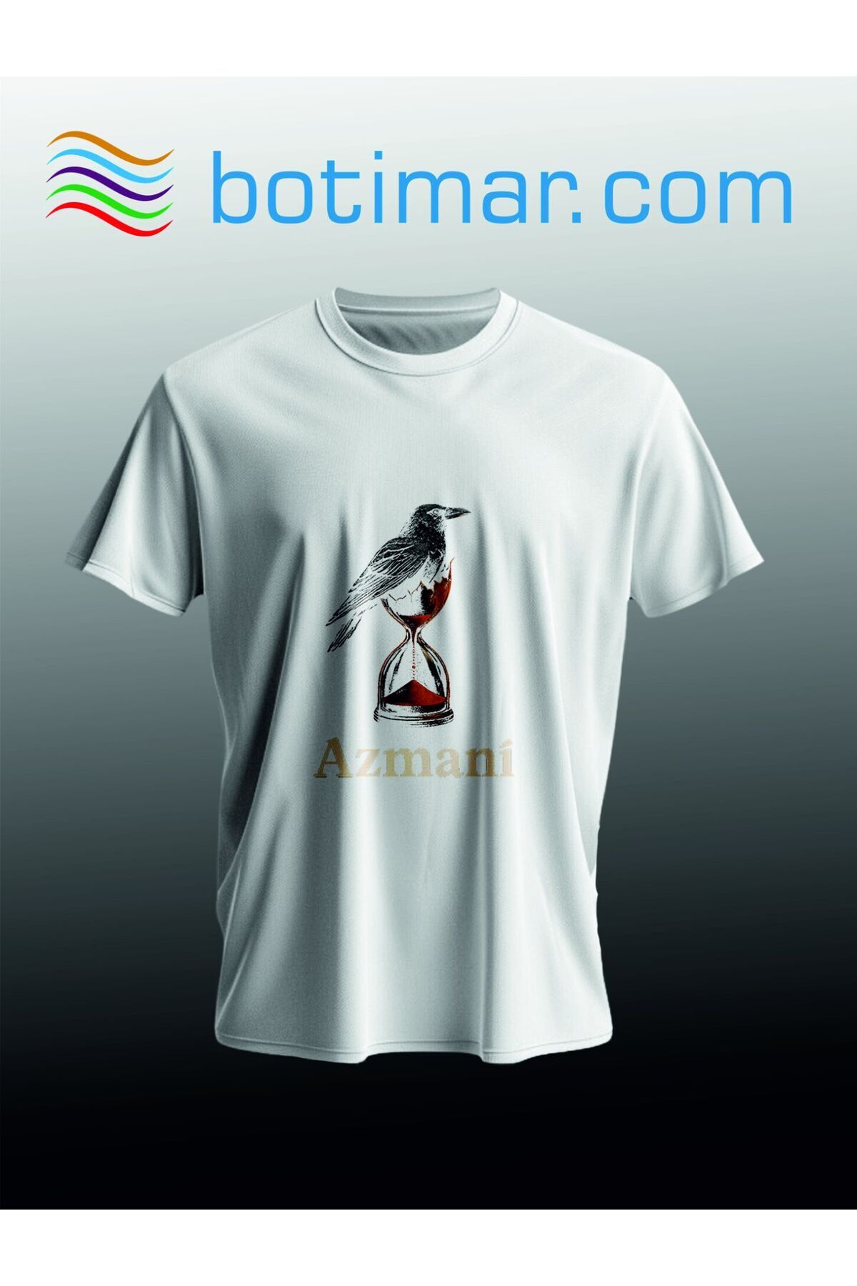 botimar AZMANİ BASKILI KÜRTÇE T-SHIRT-m
