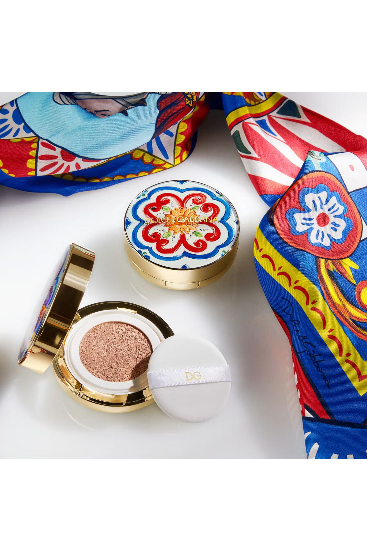 Dolce&Gabbana-Solar Healthy Glow Cushion Foundation - 110 Perle 4