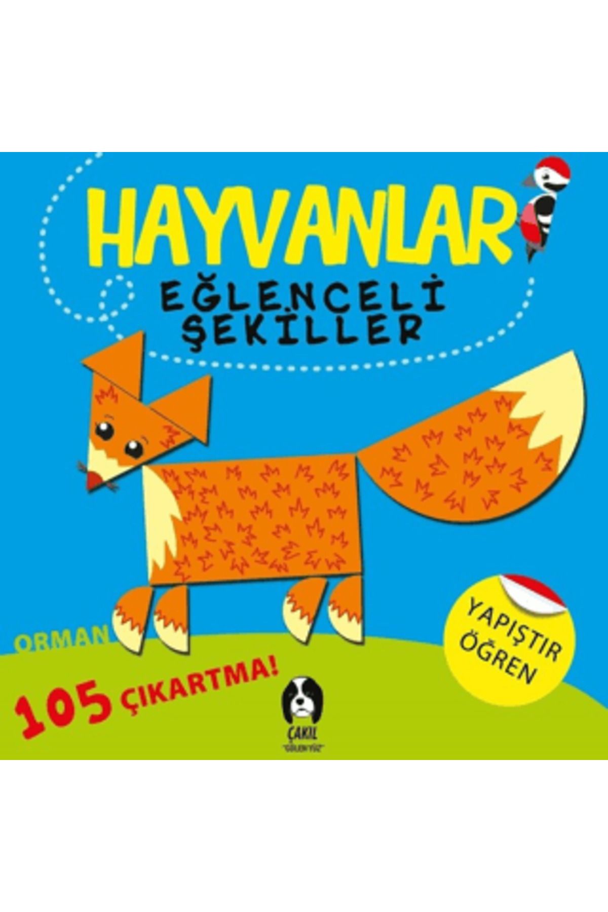 Çakıl Yayınları Hayvanlar - Eğlenceli Şekiller Orman
