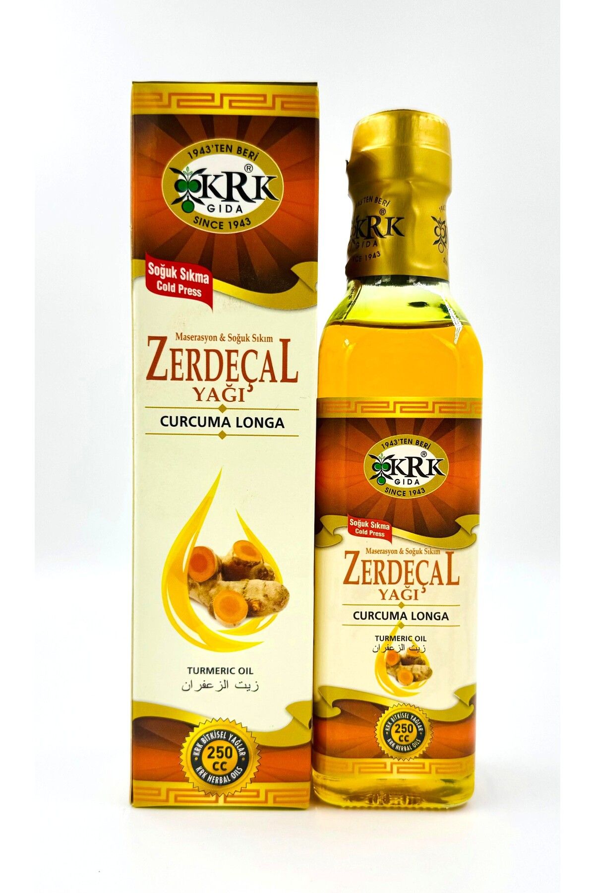 Krk Gıda ZERDEÇAL YAĞI 250CC KRK GIDA
