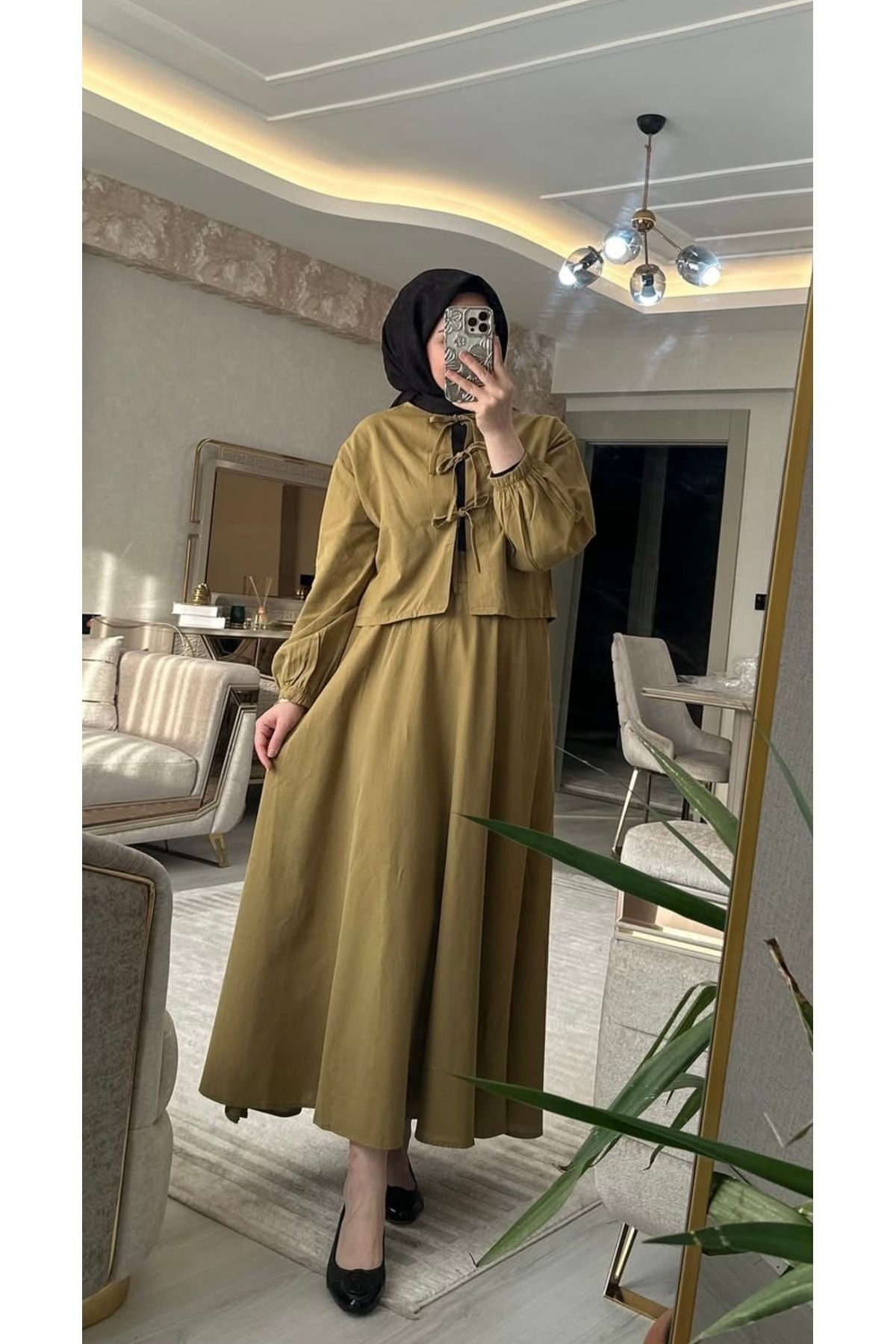 Nuesscollection Keten etek takım