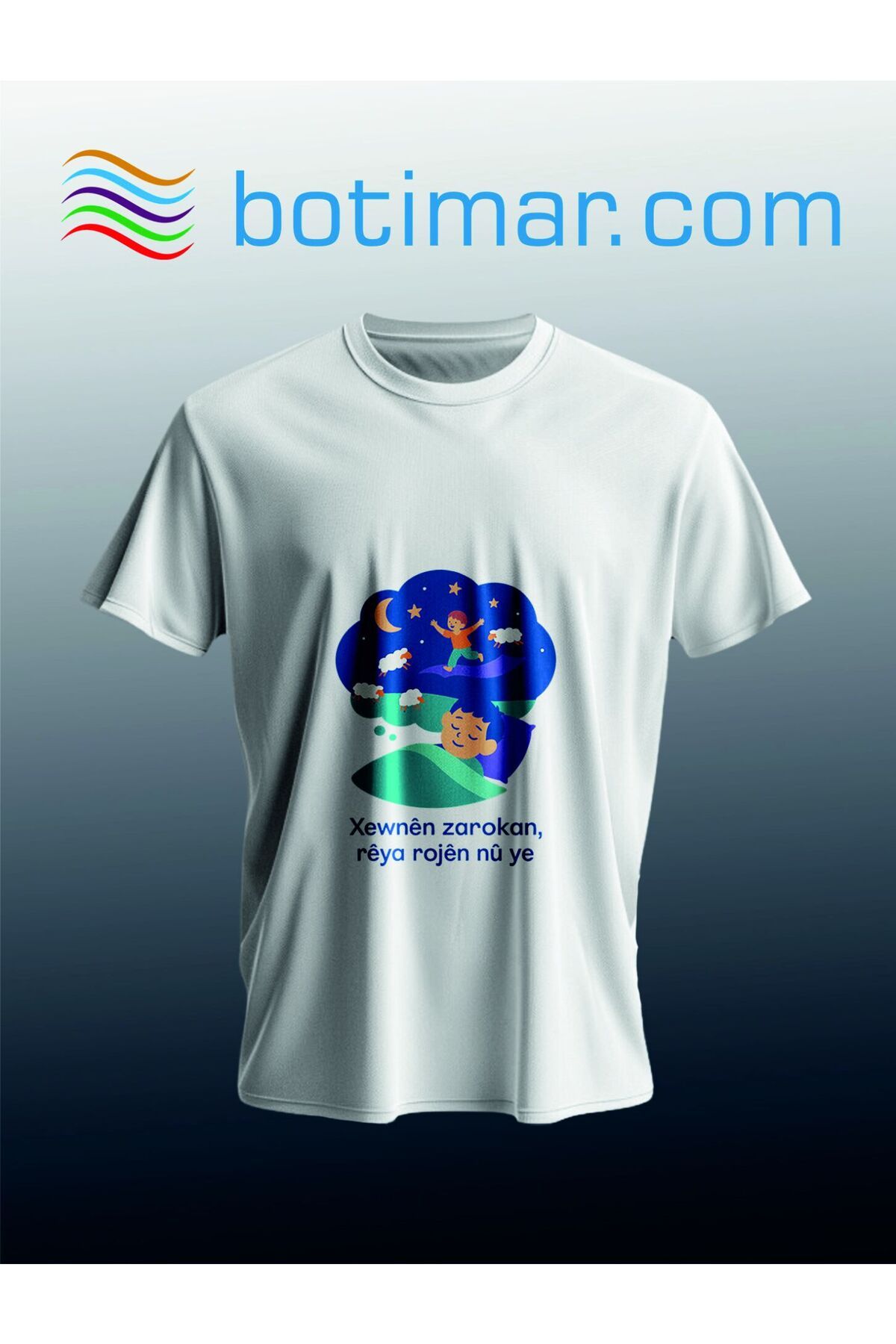 botimar KÜRTÇE TASARIM T-SHIRT-m