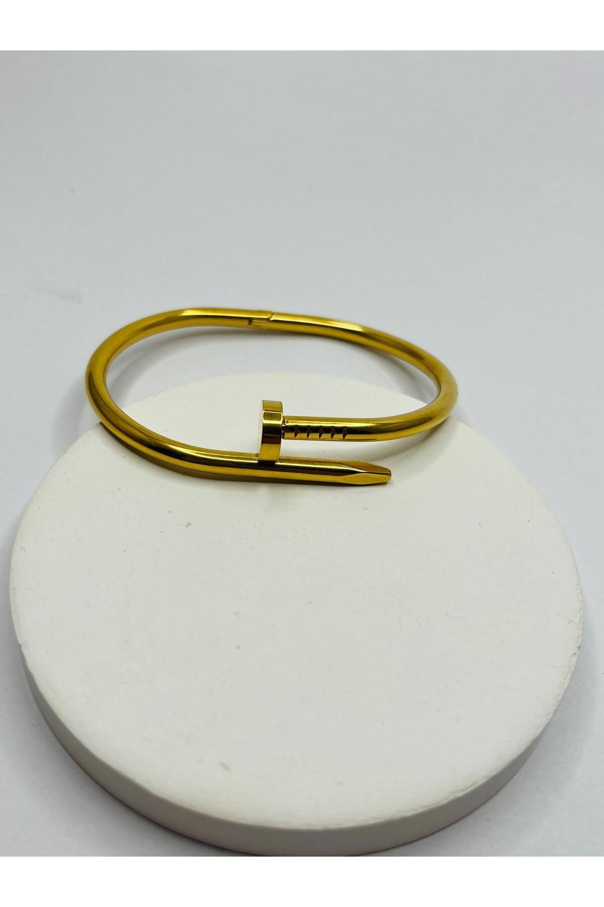 ASİN ACCESSORİES Çivi Model Kelepçe - Çelik Kelepçe