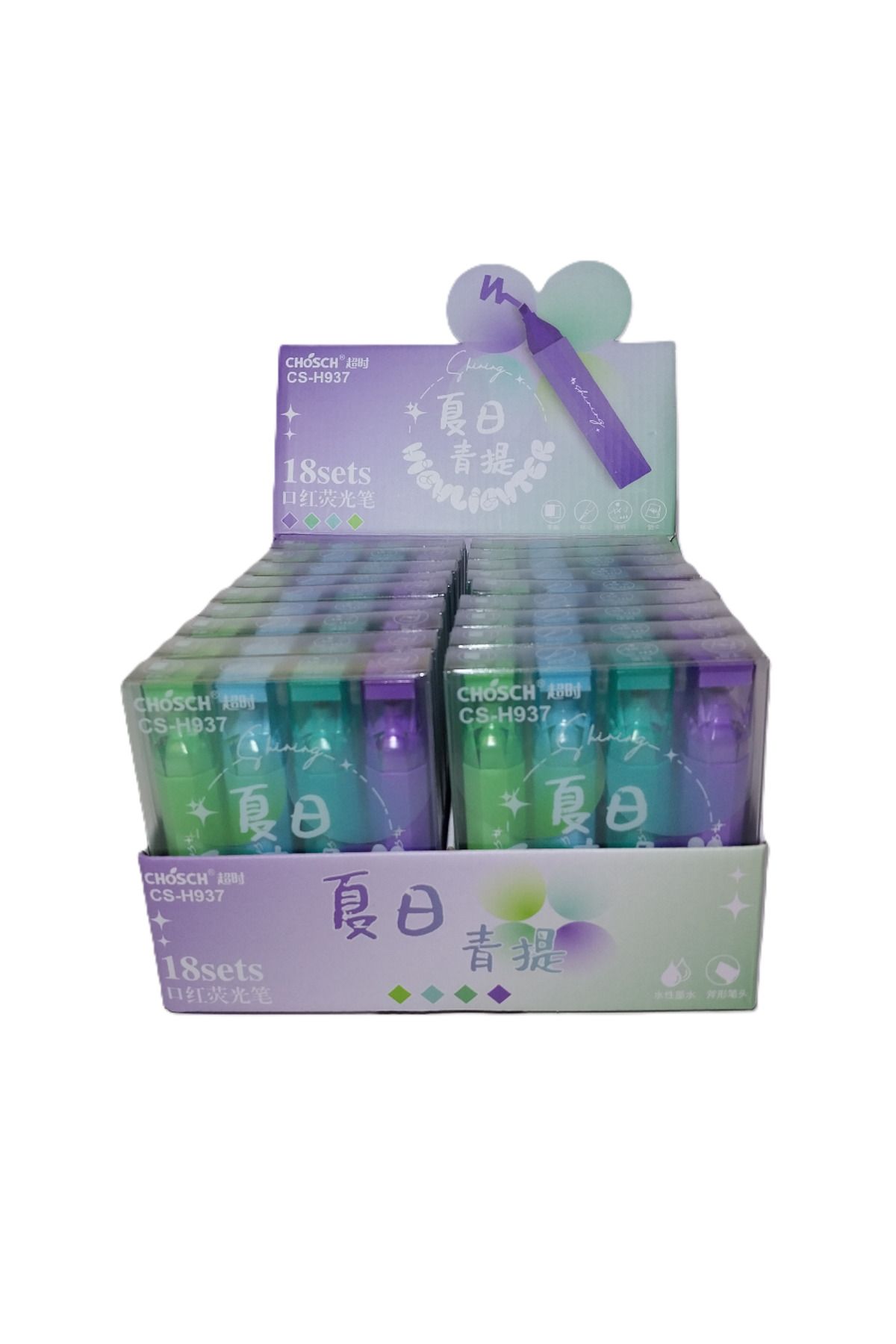 Bafix Fosforlu Kalem (İşaret Kalemi) Chosch 4 Renk Cs-H937