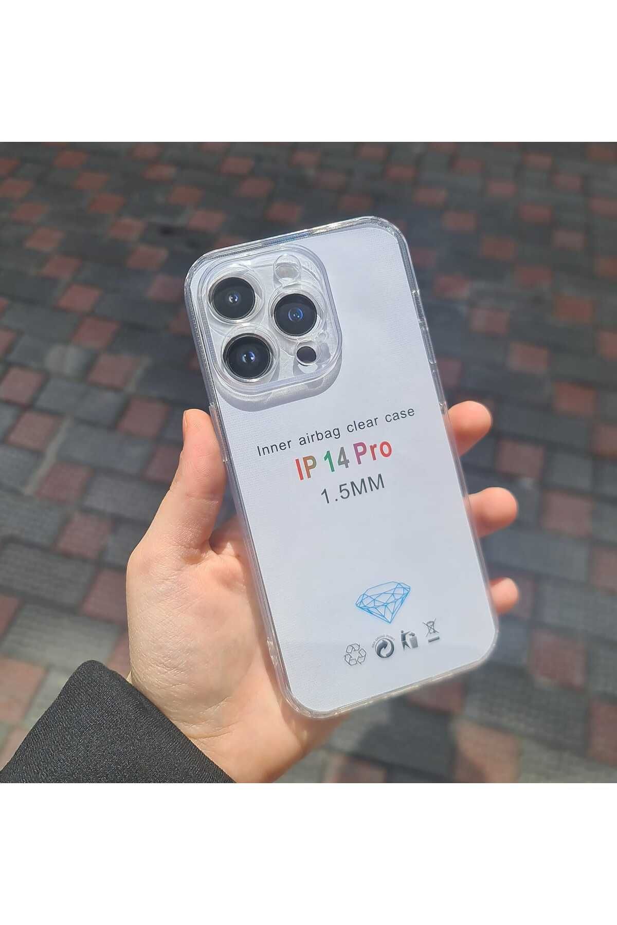 CEP-HANE Apple iPhone 14 Pro Şeffaf Kılıf