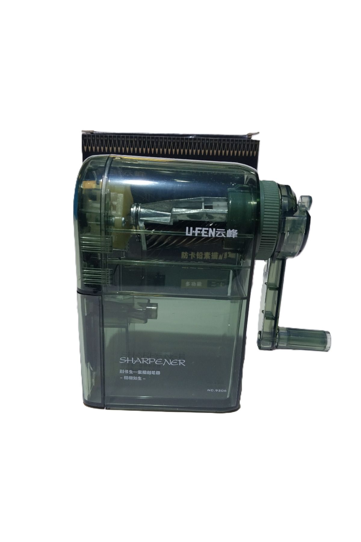 Bafix Kollu Kalemtraş U-Fen Yf9206 (Karışık Renk 1 Adet)