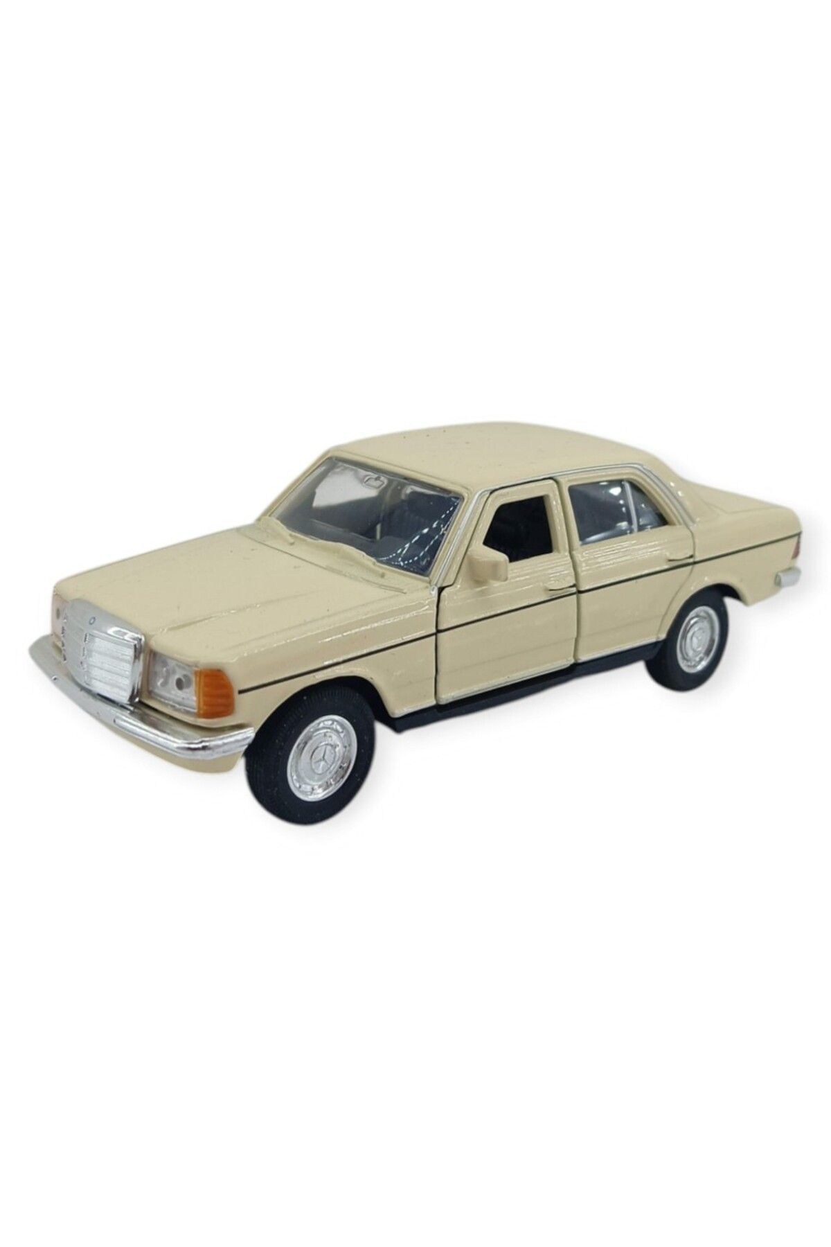 WELLY Çek Bırak Araba 1:32 Mercedes Benz W123 - 43686 - BEYAZ