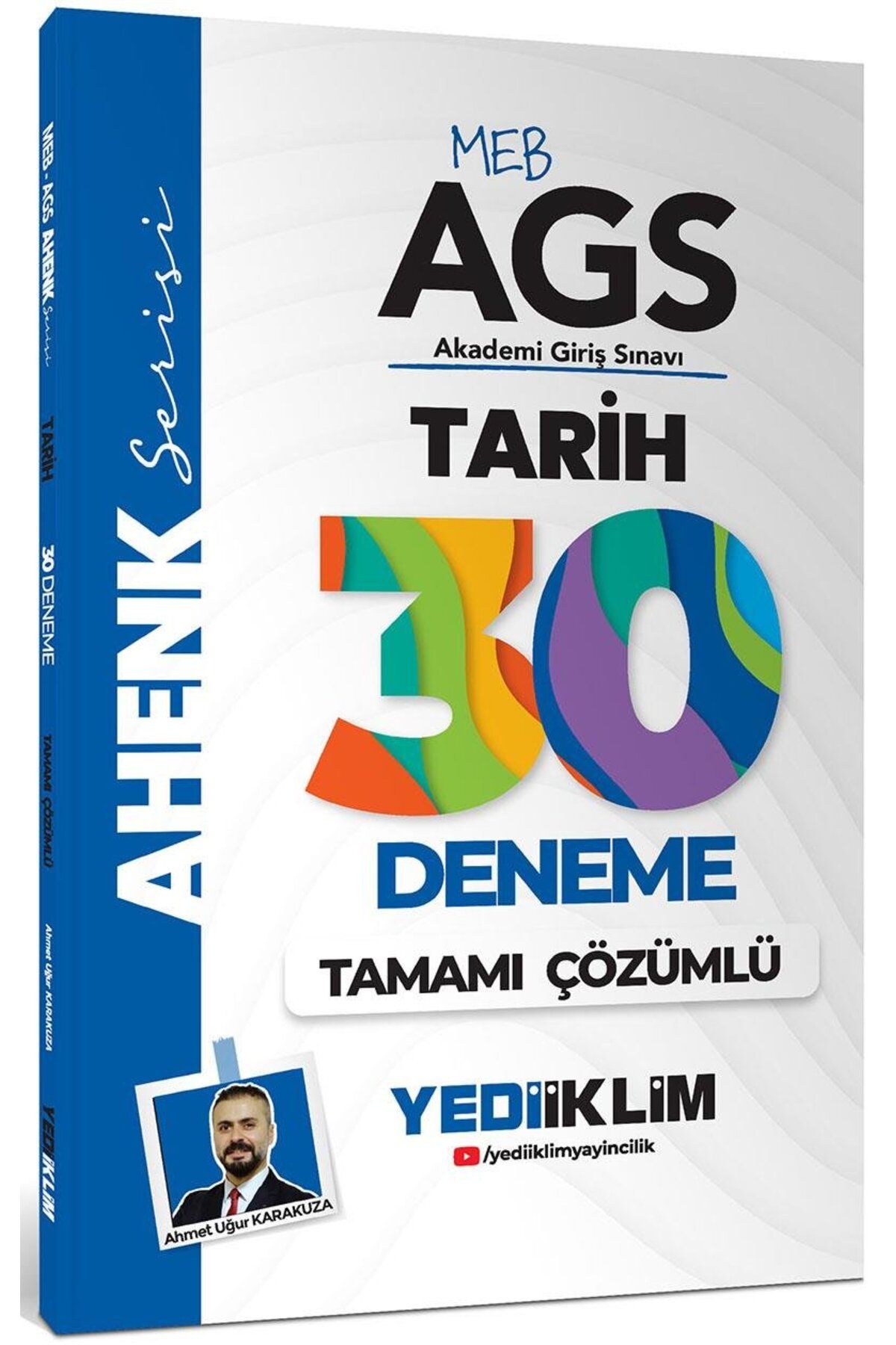 Yediiklim Yayınları MEB AGS Ahenk Serisi Tarih Tamamı Çözümlü 30 Deneme