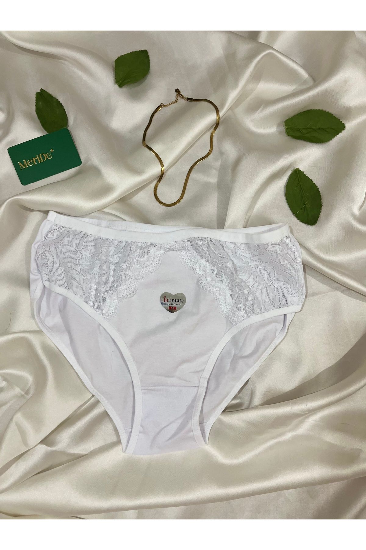 Butik BEYAZ ÜSTÜ DANTEL KÜLOT