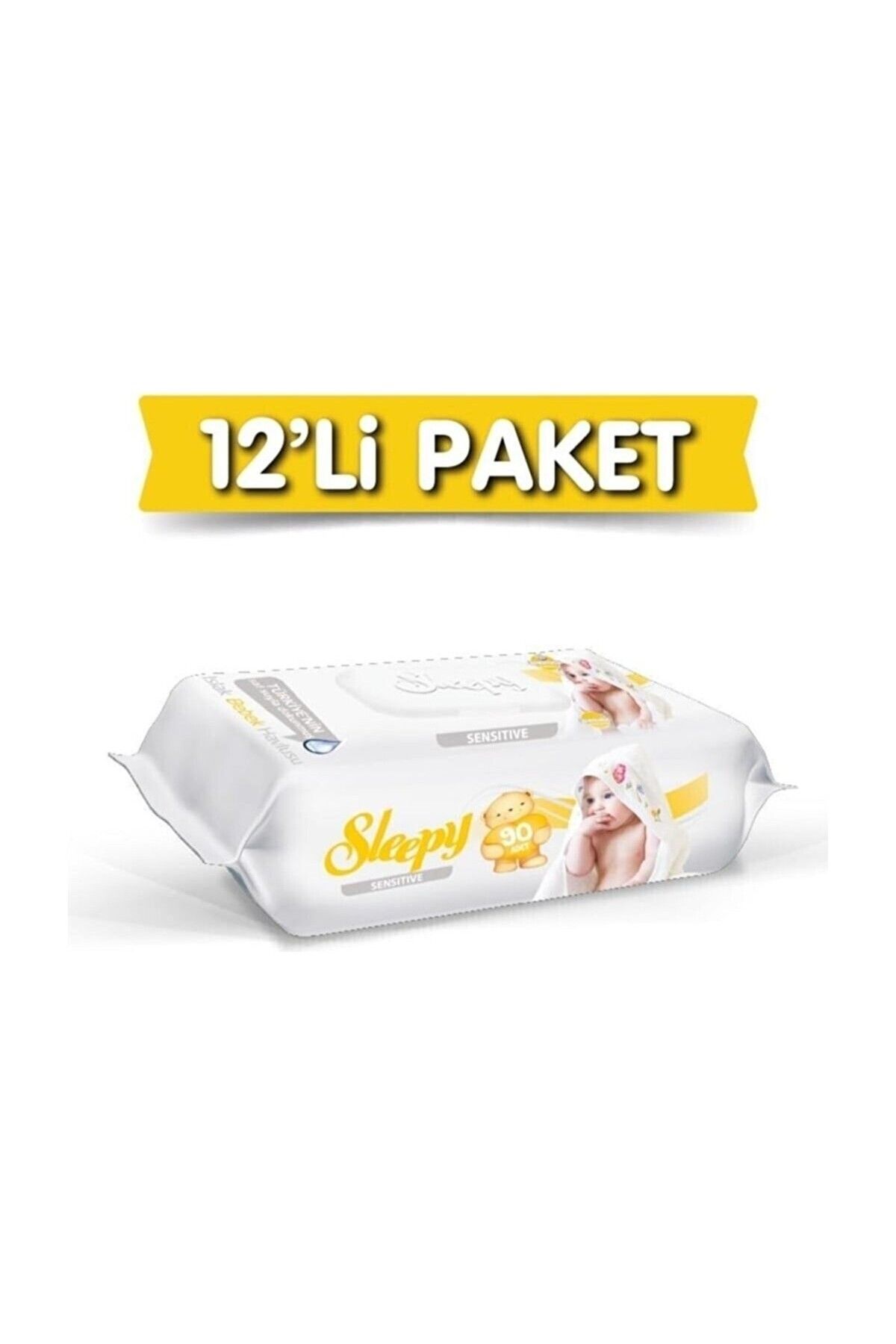 Sleepy Sensitive Islak Havlu 12x90'lı 1080 Yaprak