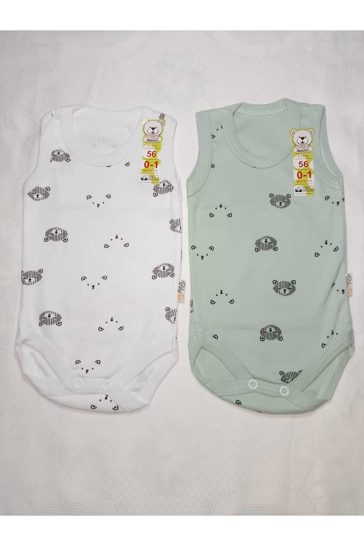 Babytoo 2'li Çıtçıtlı Bebek Badi Zıbın