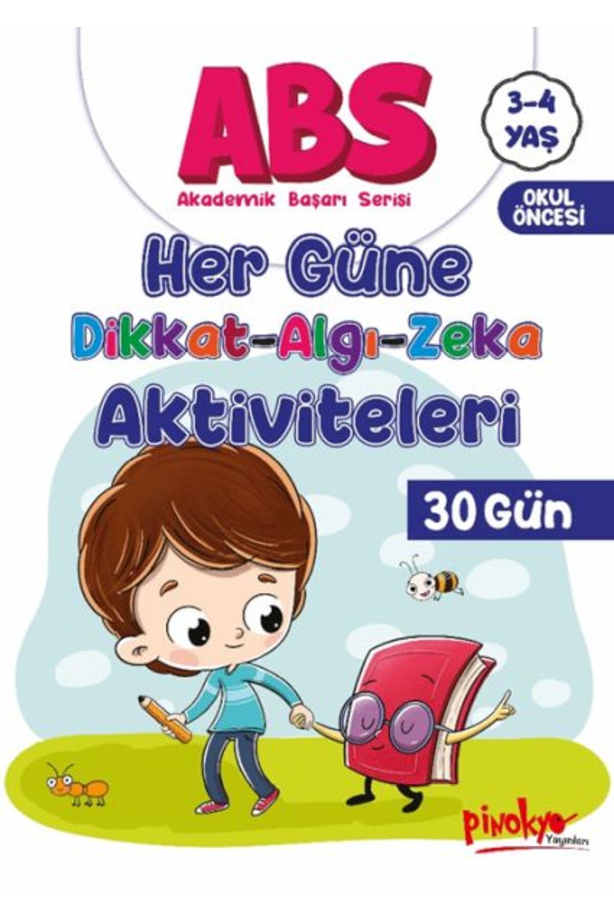 Destek Yayınları ABS 34 Yaş Her Güne DikkatAlgıZeka Aktiviteleri 30 Gün